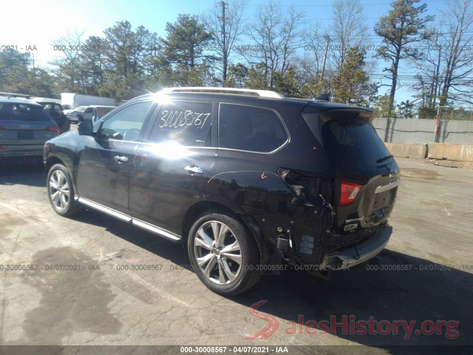 5N1DR2MM7KC596219 2019 NISSAN PATHFINDER