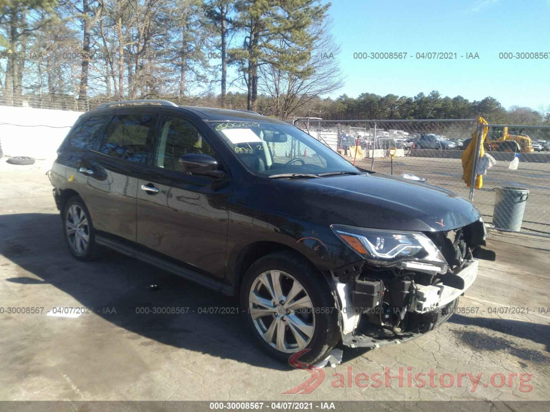 5N1DR2MM7KC596219 2019 NISSAN PATHFINDER