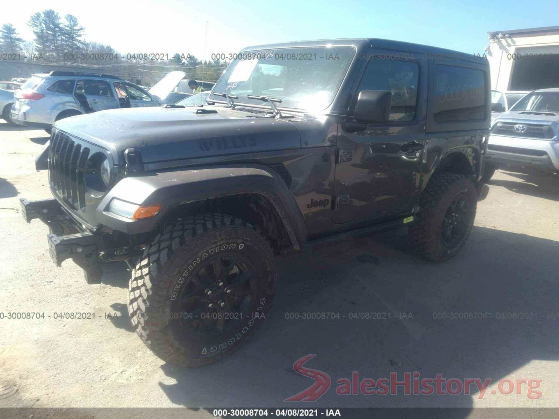 1C4HJXAG3MW583445 2021 JEEP WRANGLER