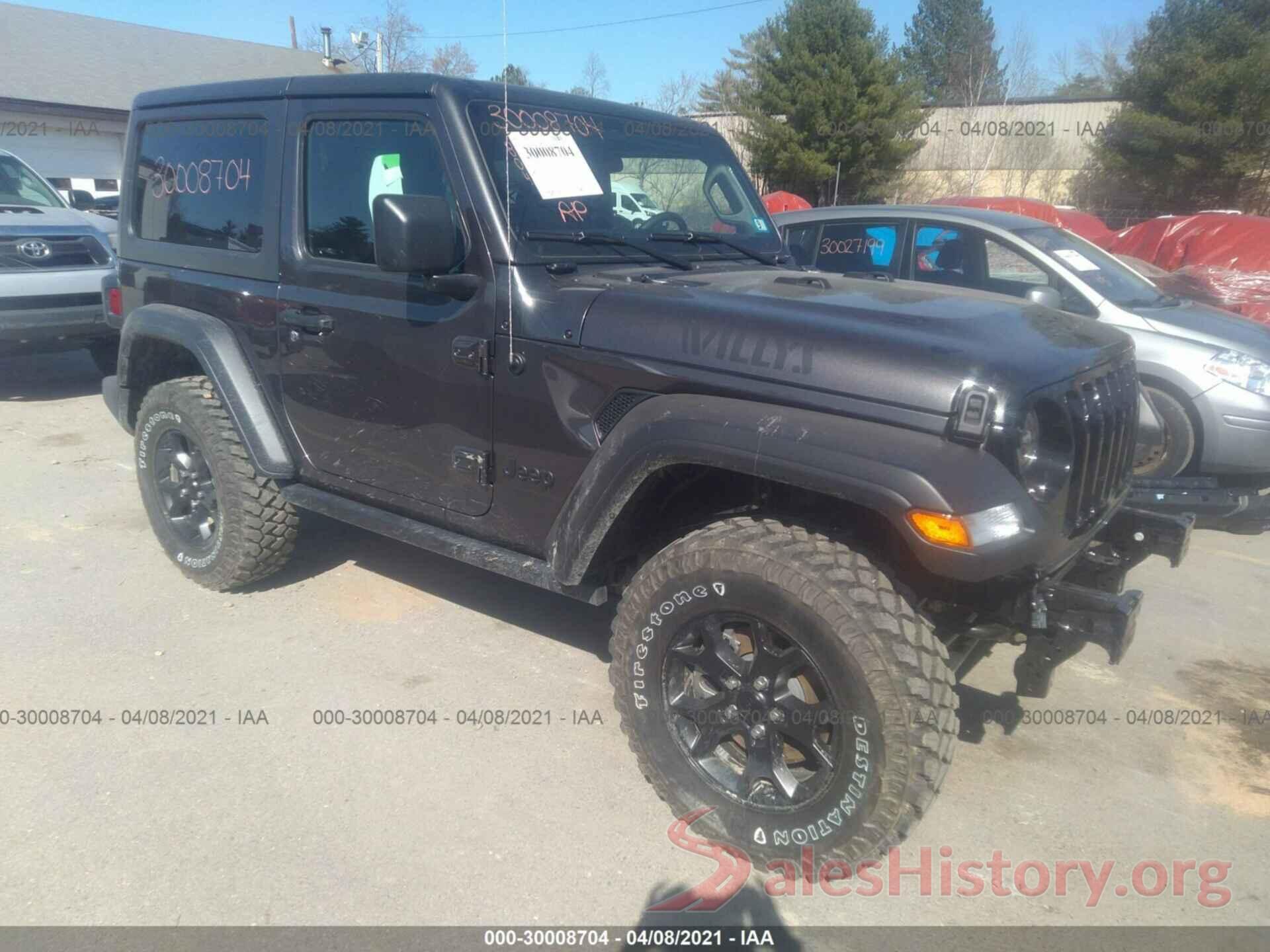 1C4HJXAG3MW583445 2021 JEEP WRANGLER