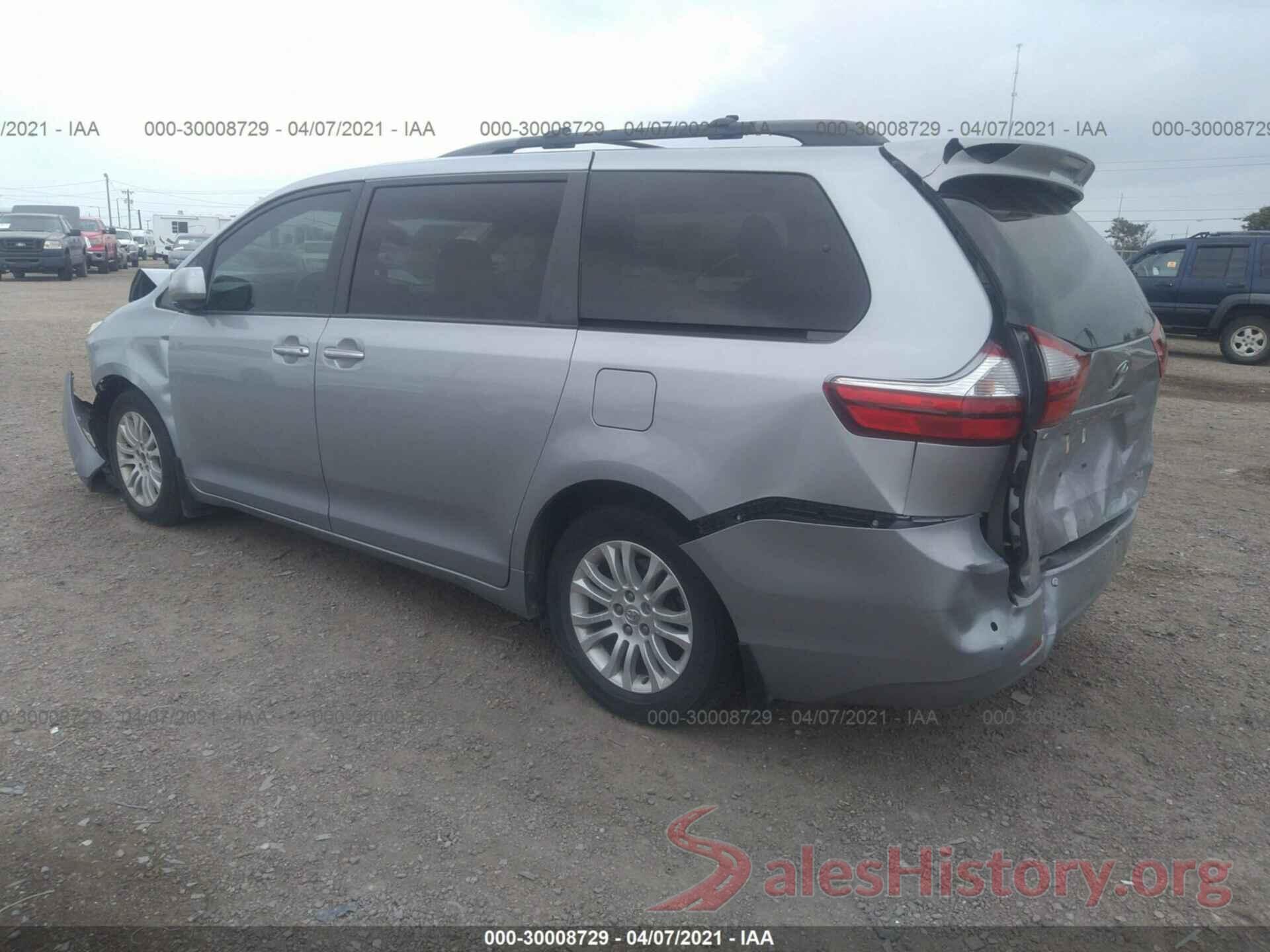 5TDYK3DC9GS734954 2016 TOYOTA SIENNA