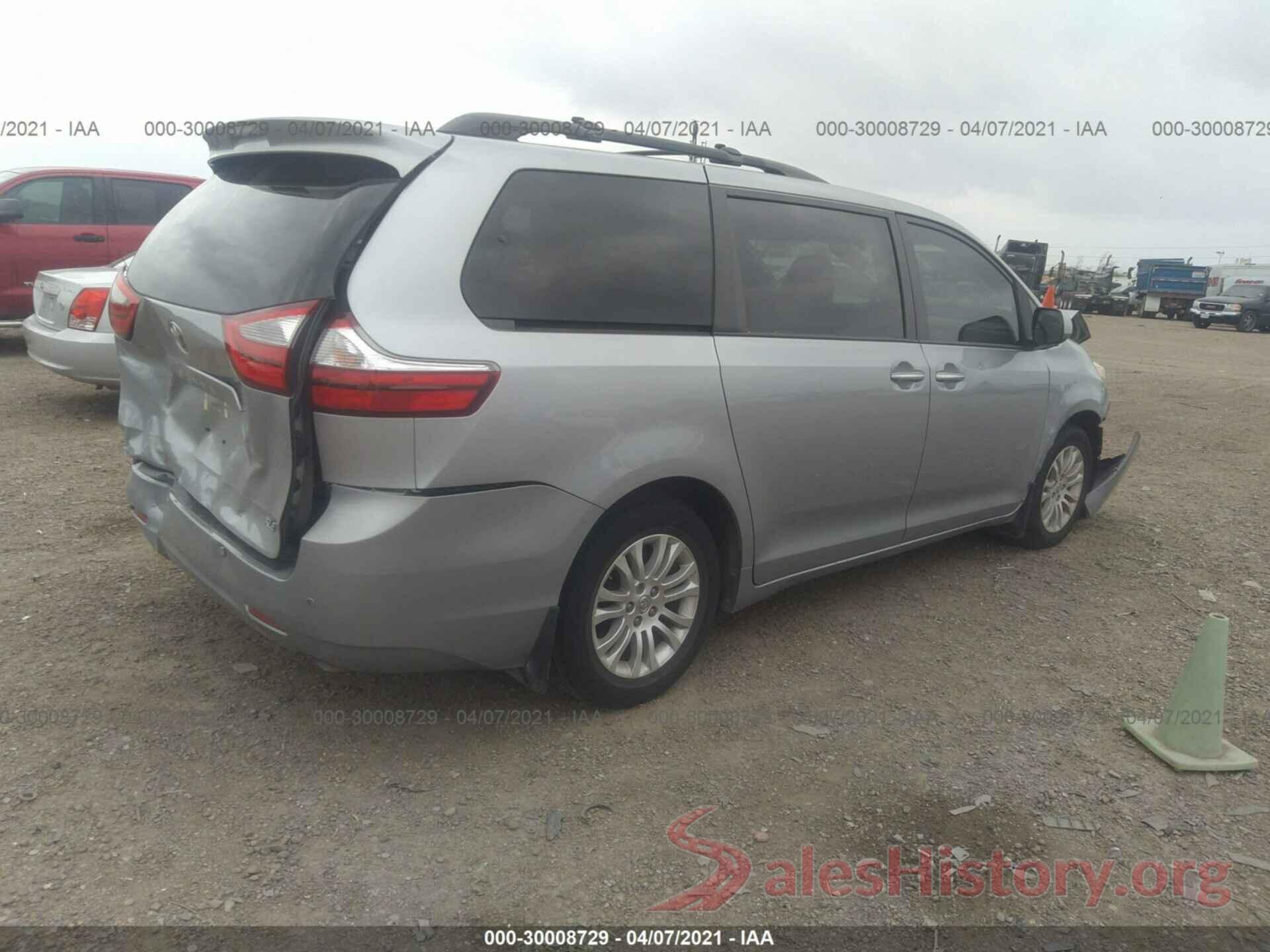 5TDYK3DC9GS734954 2016 TOYOTA SIENNA