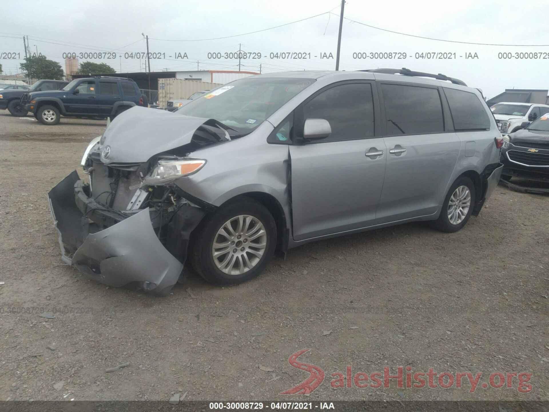 5TDYK3DC9GS734954 2016 TOYOTA SIENNA