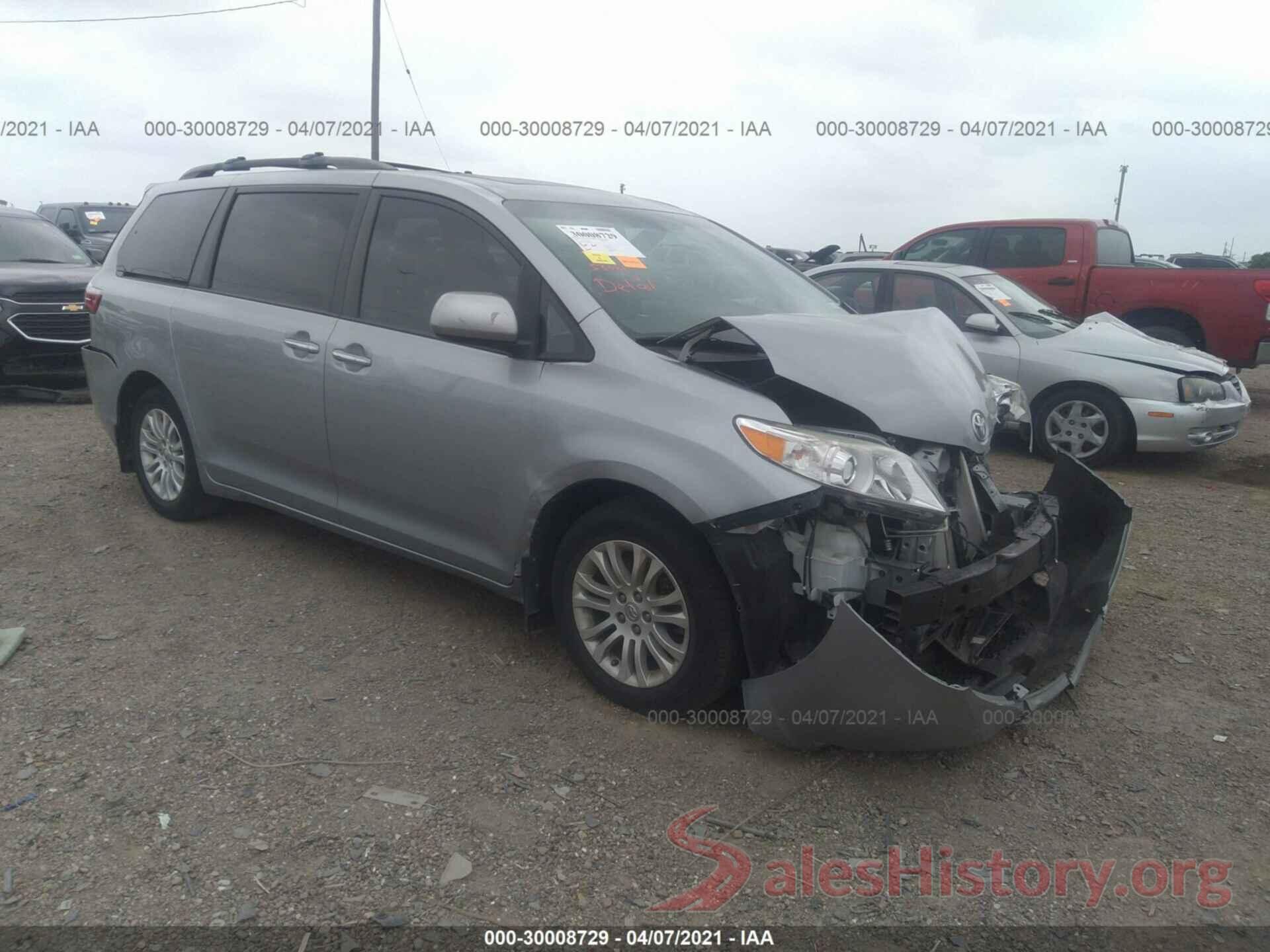 5TDYK3DC9GS734954 2016 TOYOTA SIENNA