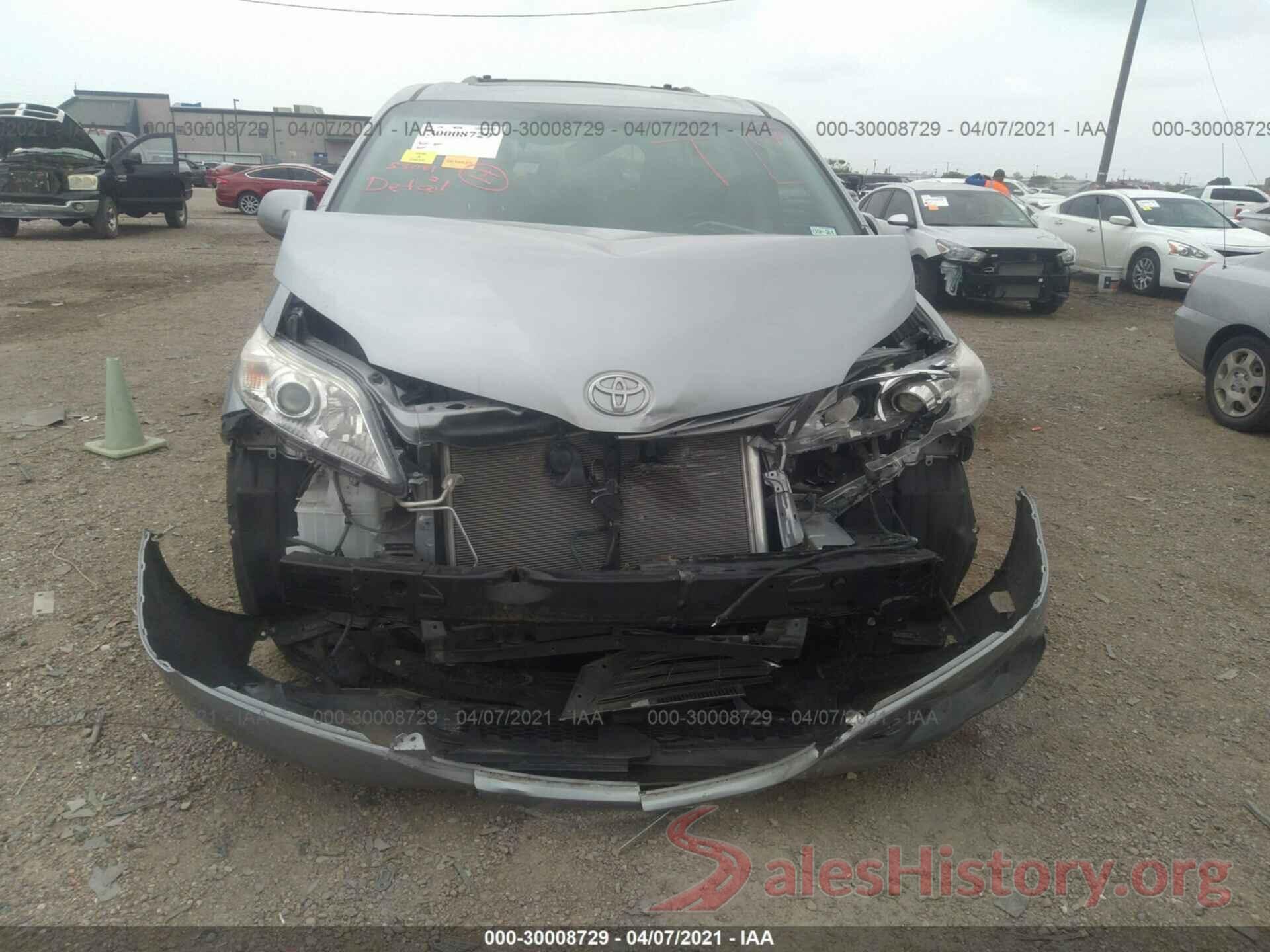 5TDYK3DC9GS734954 2016 TOYOTA SIENNA