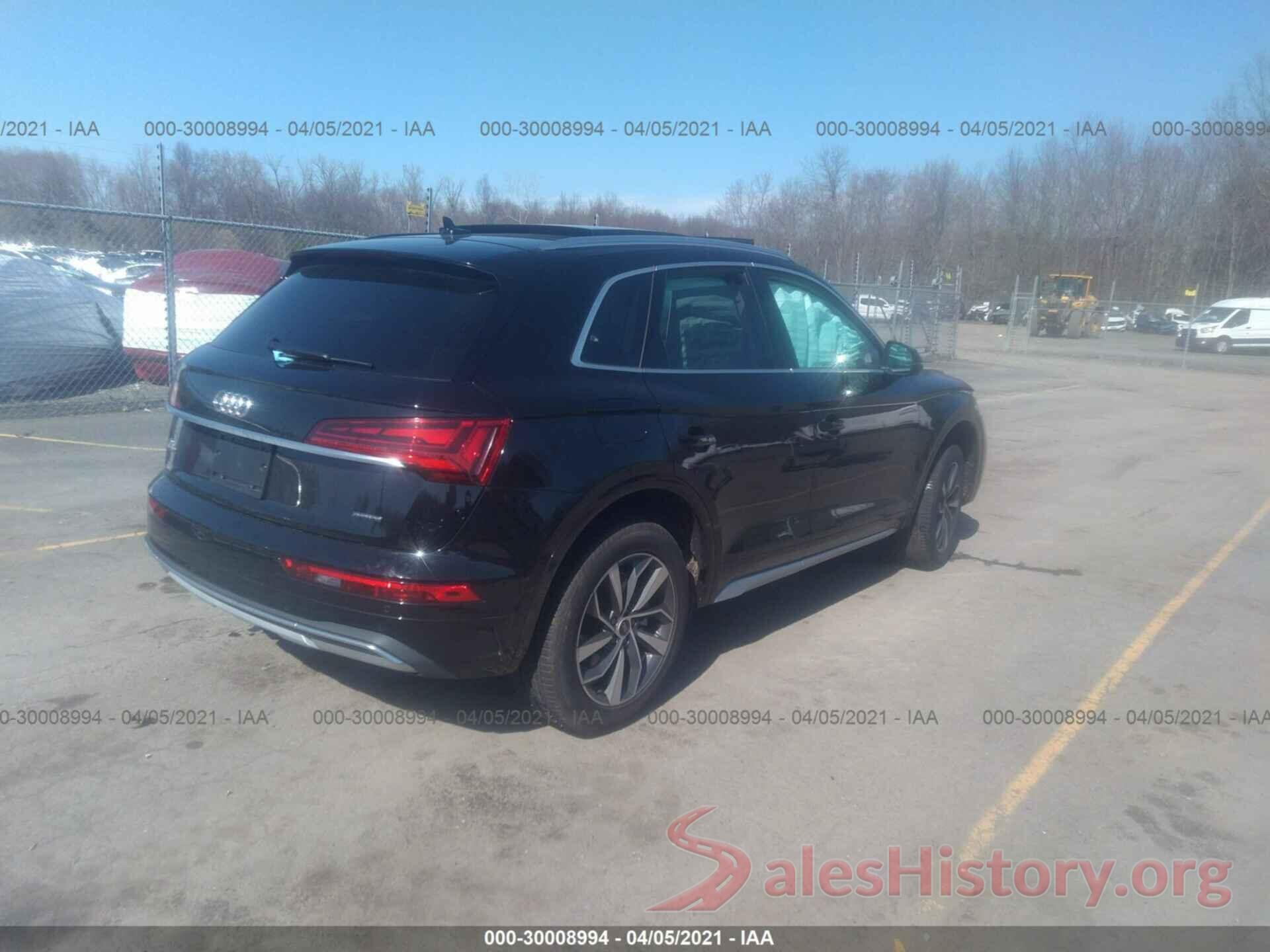 WA1AAAFY5M2036713 2021 AUDI Q5