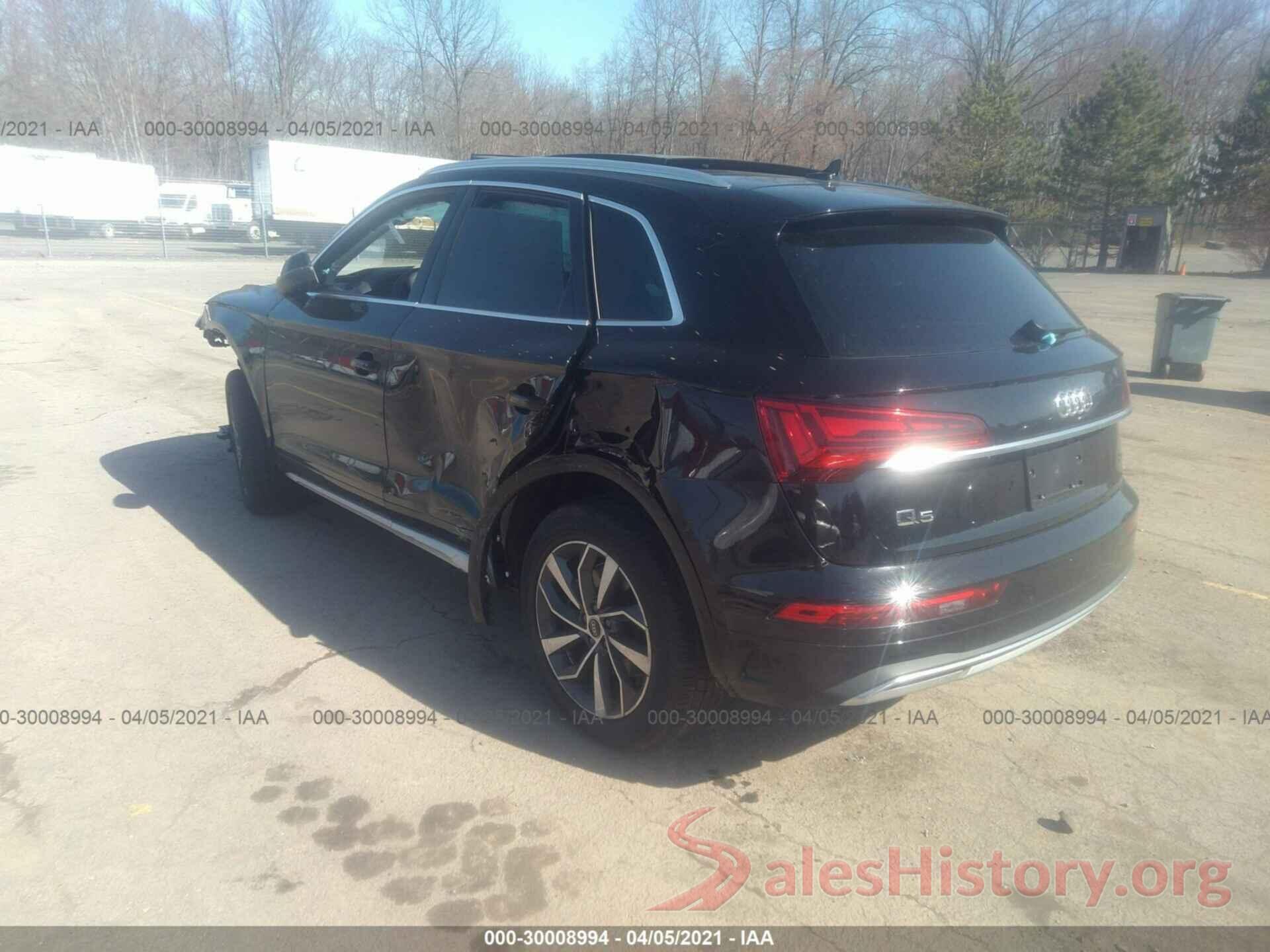 WA1AAAFY5M2036713 2021 AUDI Q5