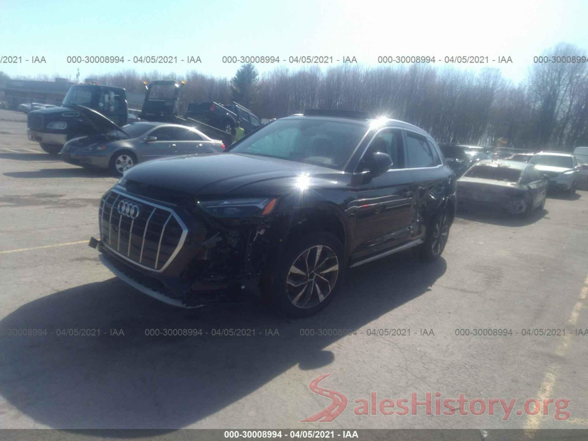 WA1AAAFY5M2036713 2021 AUDI Q5