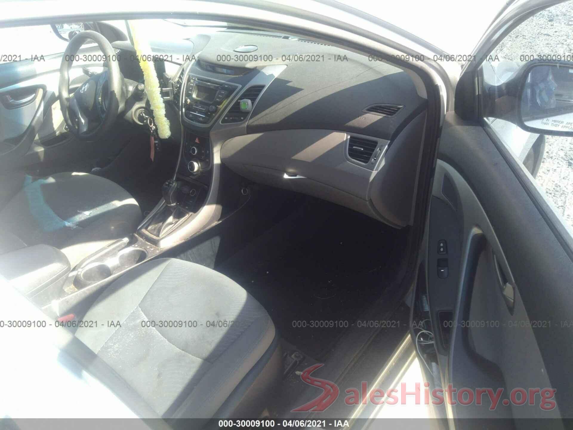 5NPDH4AE9GH714878 2016 HYUNDAI ELANTRA