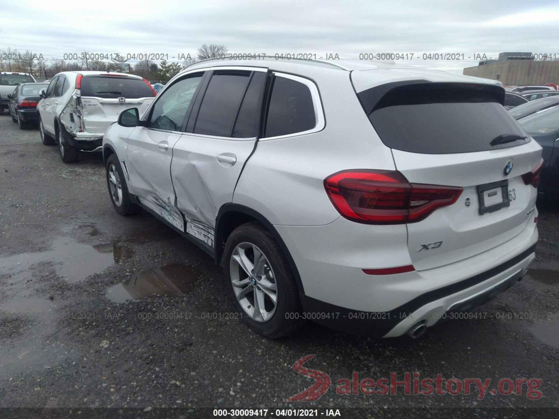 5UXTY5C03L9B39474 2020 BMW X3