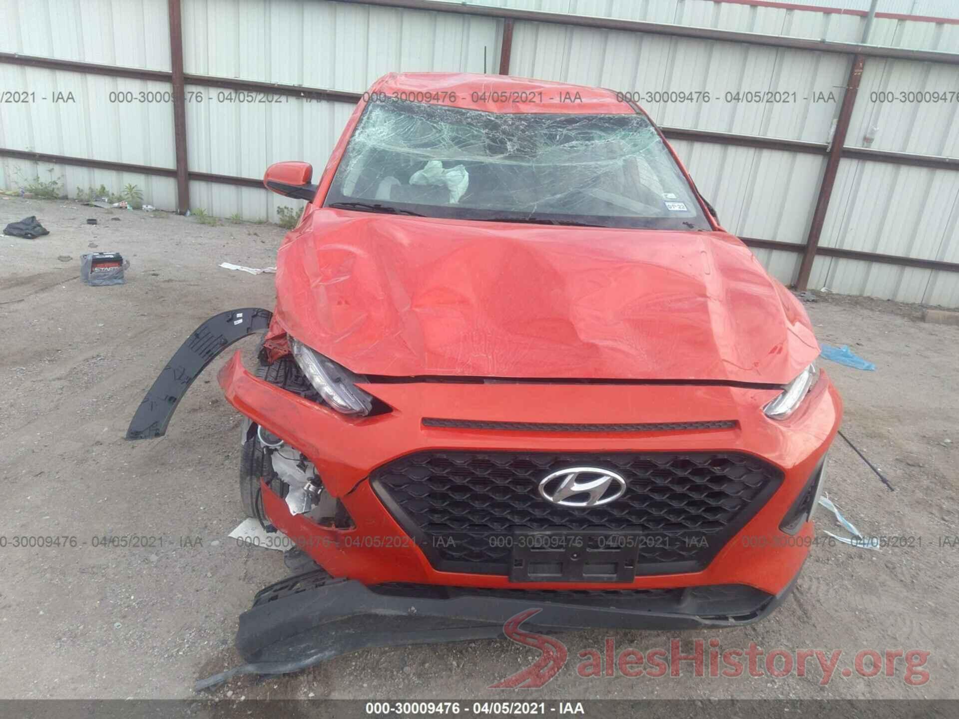 KM8K12AA1LU451827 2020 HYUNDAI KONA