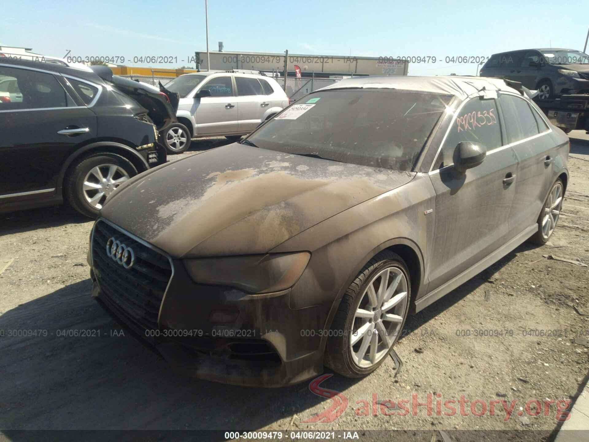 WAUG7GFF1G1036067 2016 AUDI A3