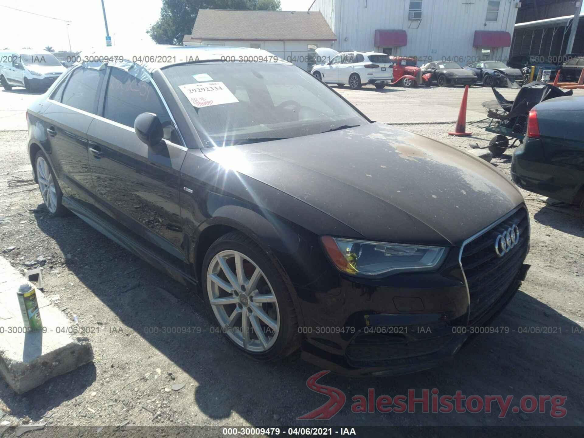 WAUG7GFF1G1036067 2016 AUDI A3