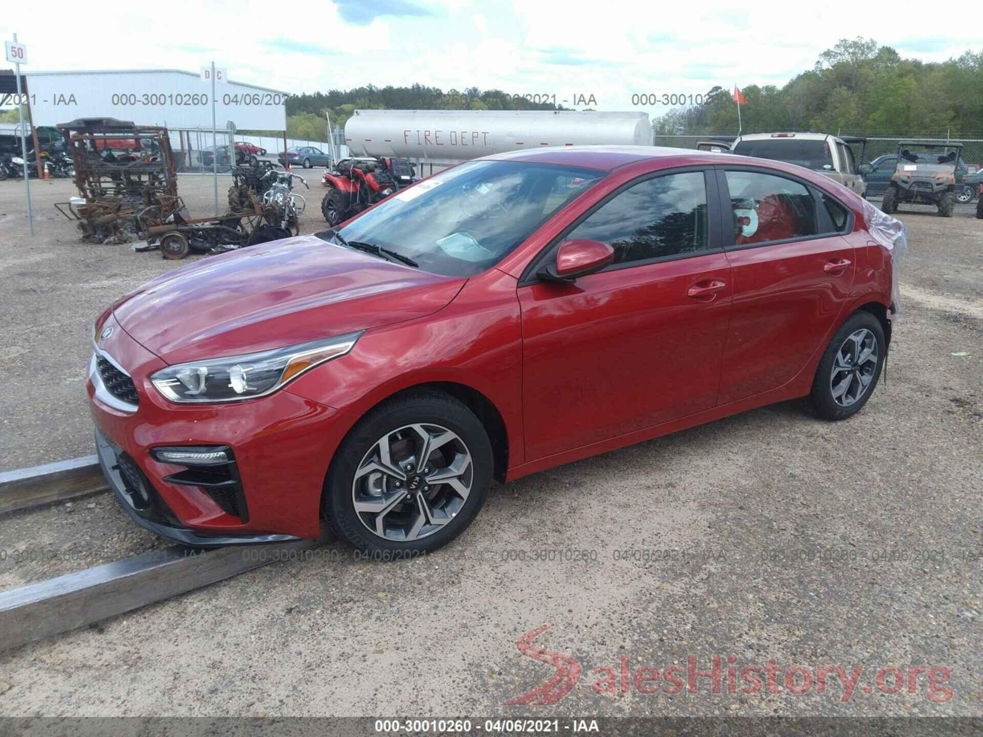 3KPF24AD8LE257187 2020 KIA FORTE