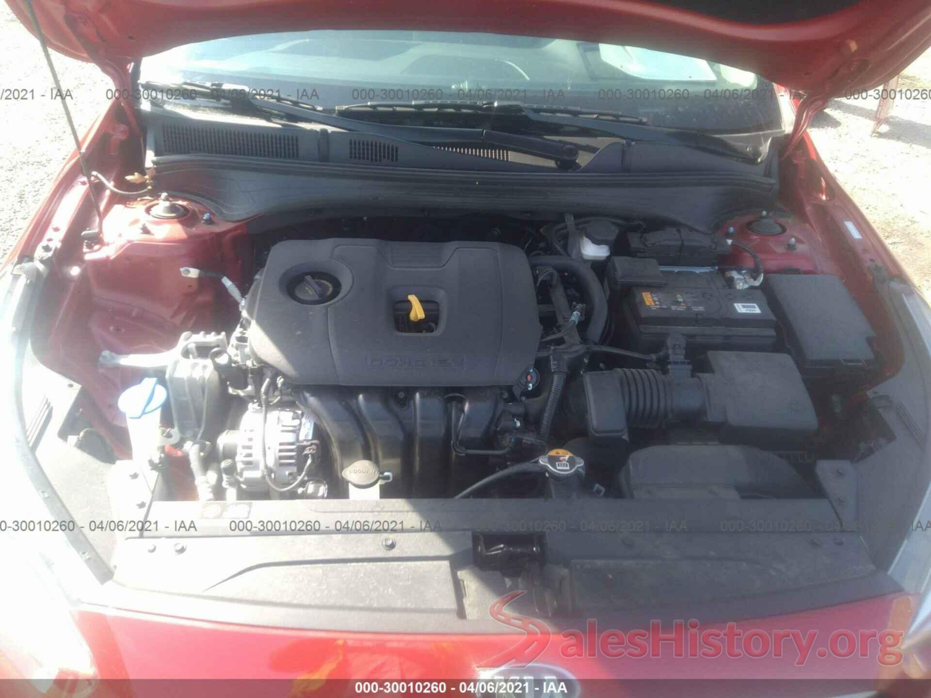 3KPF24AD8LE257187 2020 KIA FORTE