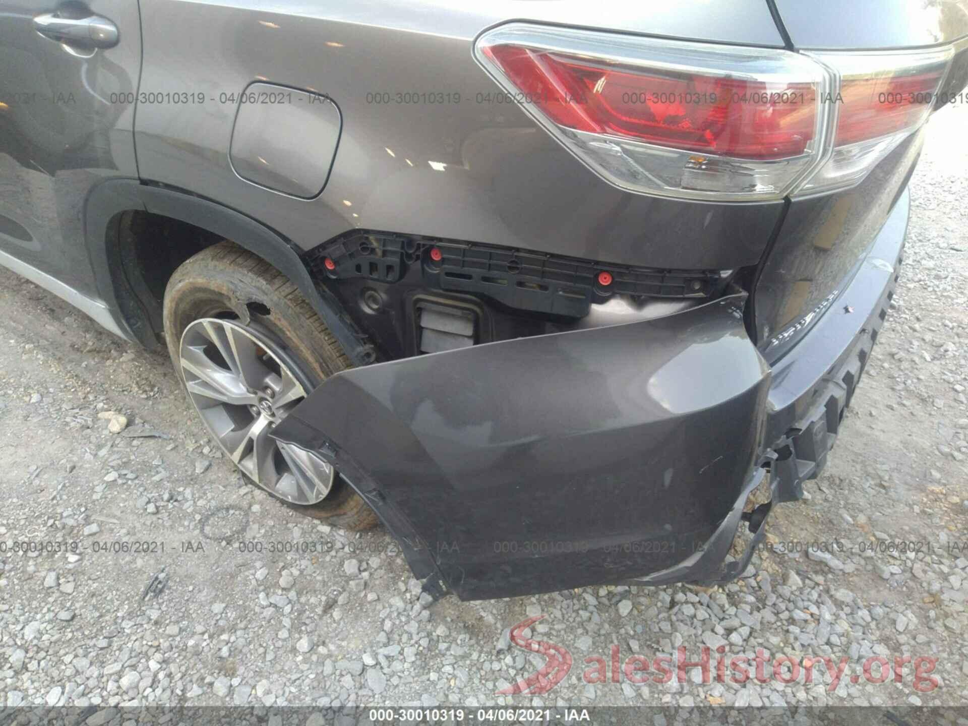 5TDZKRFH9GS163479 2016 TOYOTA HIGHLANDER