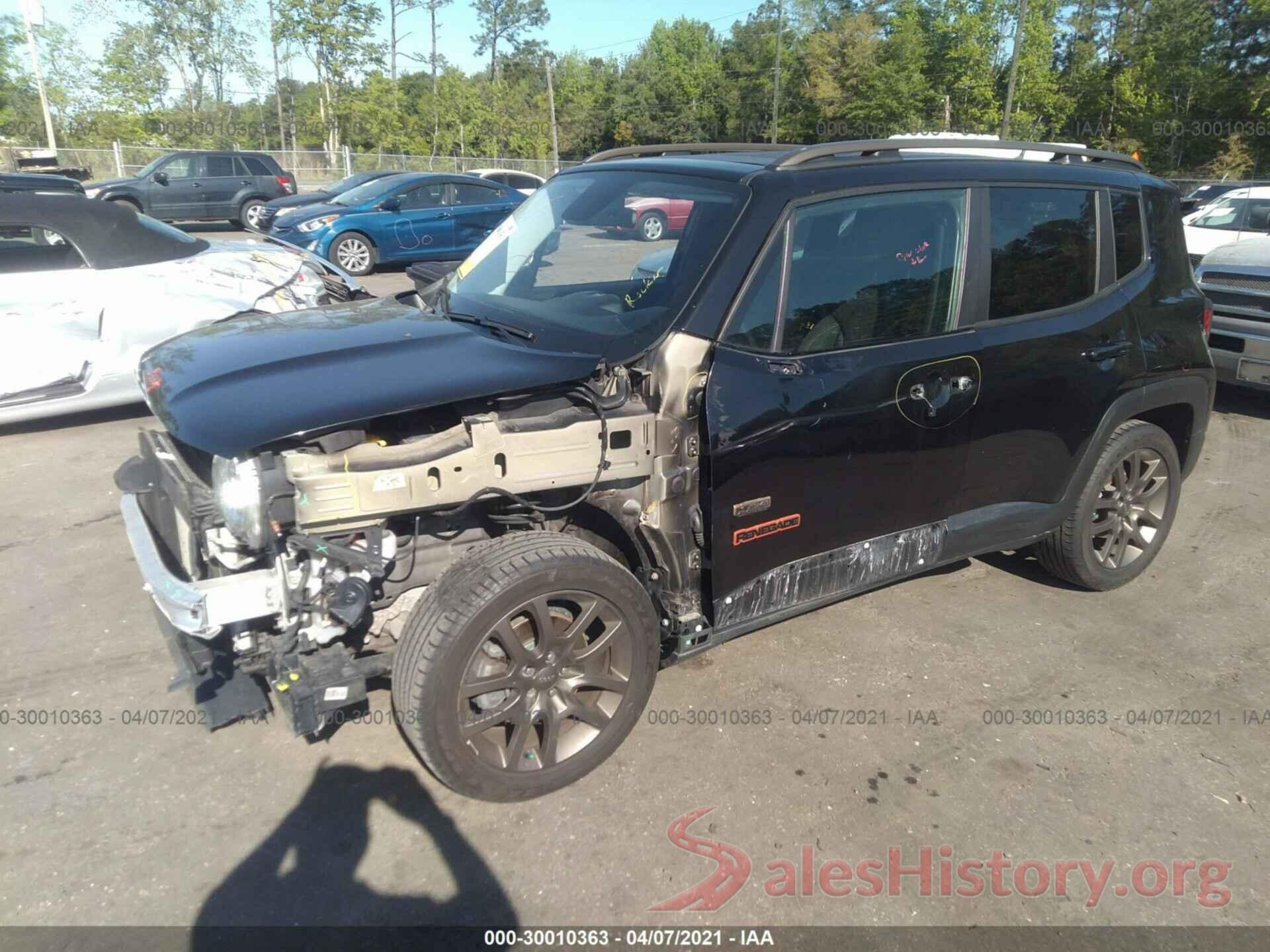 ZACCJABT3GPE31492 2016 JEEP RENEGADE