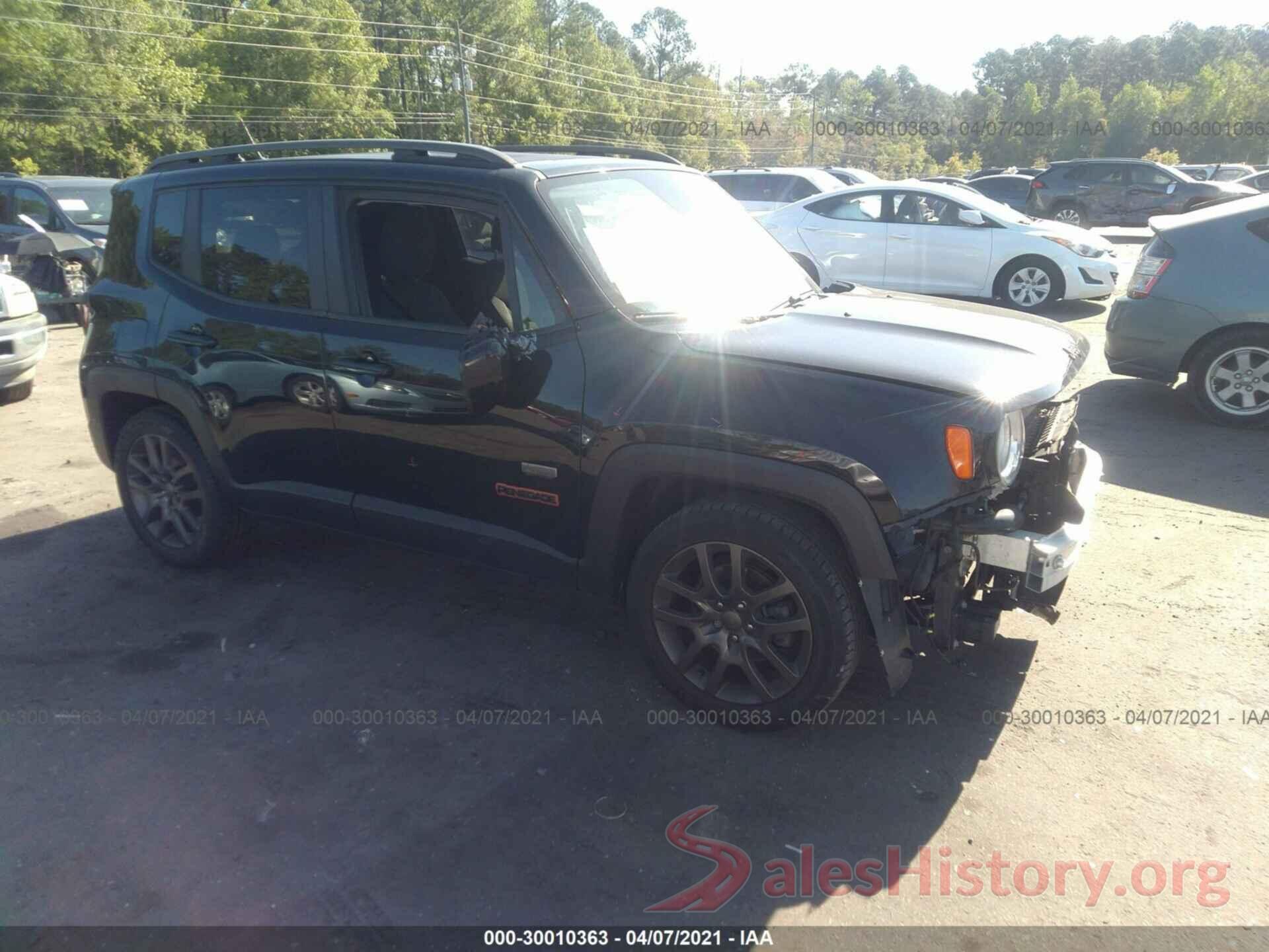 ZACCJABT3GPE31492 2016 JEEP RENEGADE