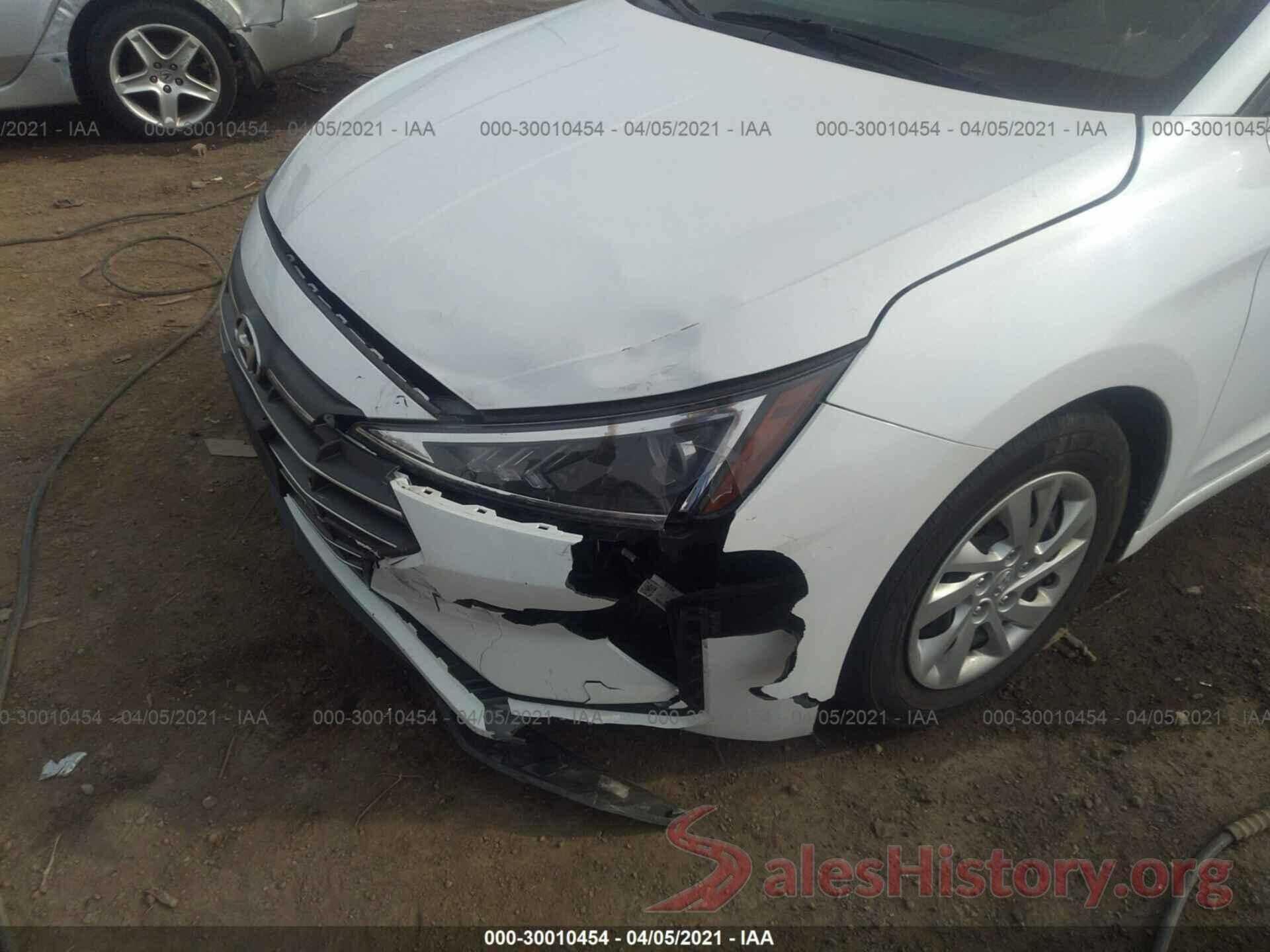 5NPD74LF5KH453492 2019 HYUNDAI ELANTRA