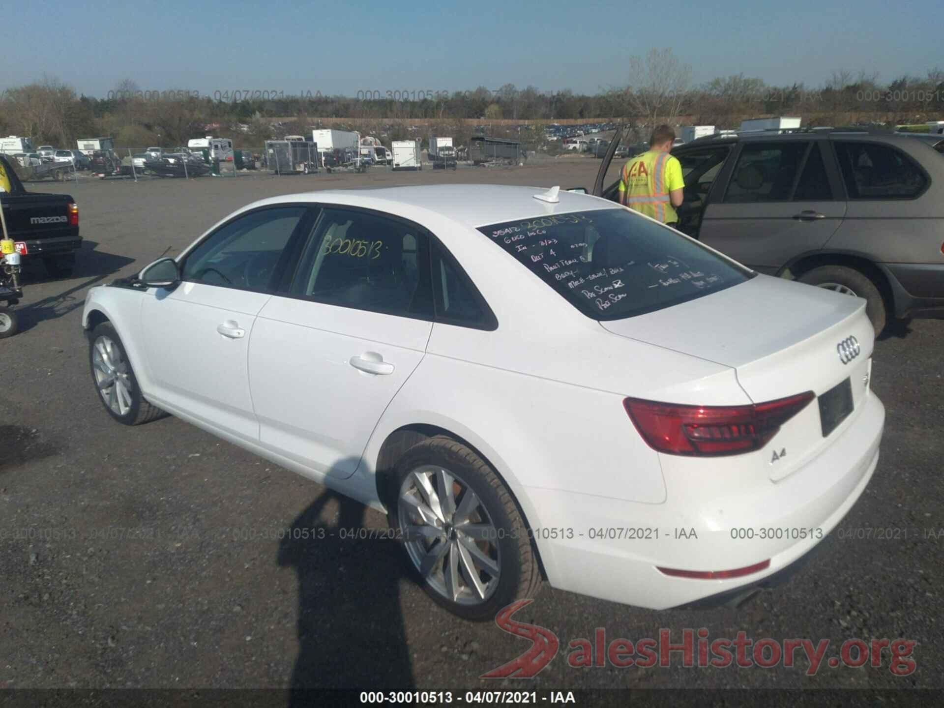 WAUANAF47HN056678 2017 AUDI A4