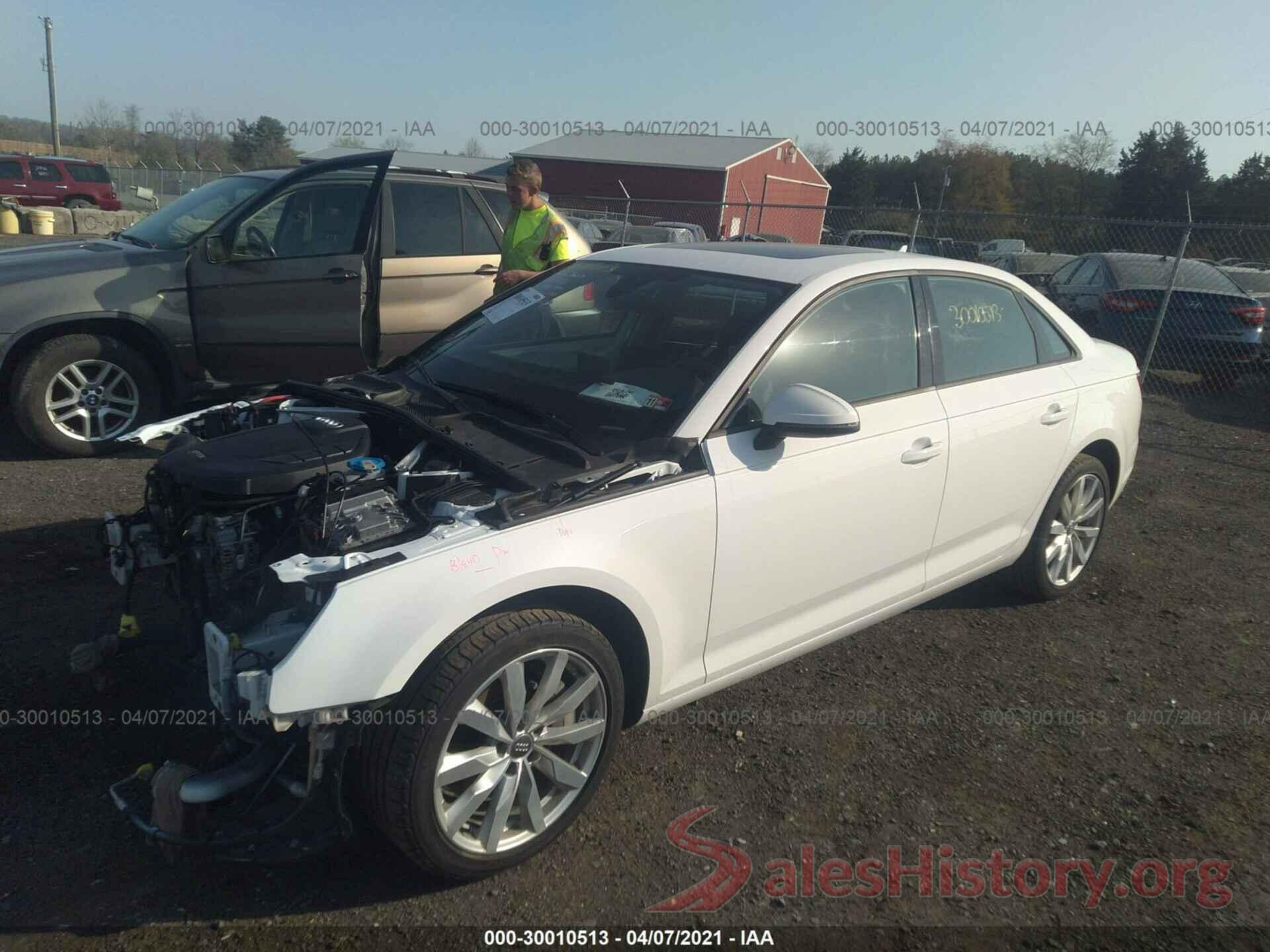 WAUANAF47HN056678 2017 AUDI A4