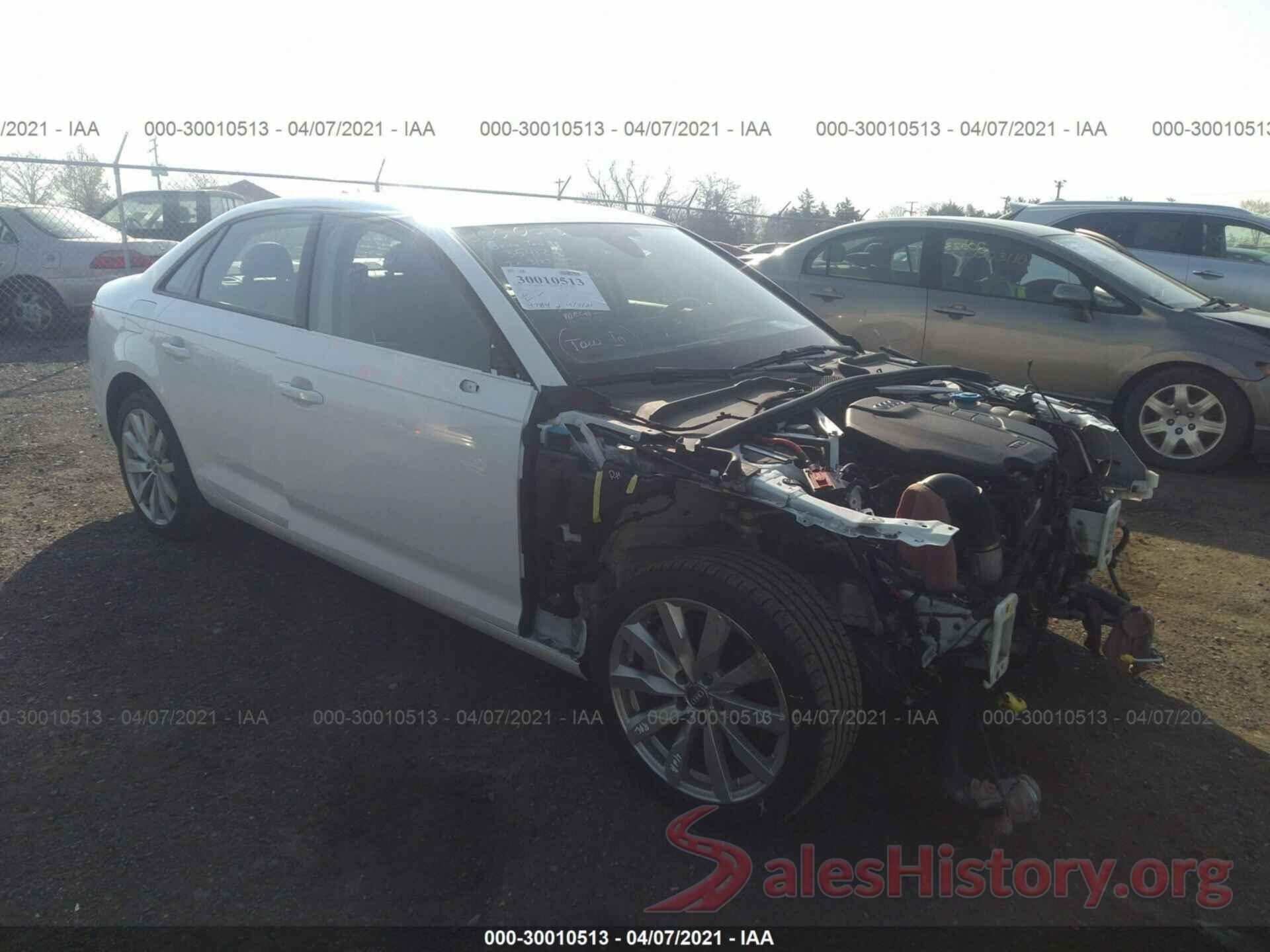 WAUANAF47HN056678 2017 AUDI A4