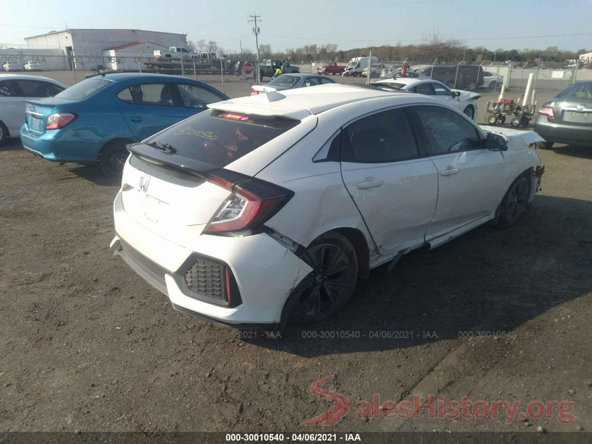 SHHFK7H88HU218139 2017 HONDA CIVIC HATCHBACK