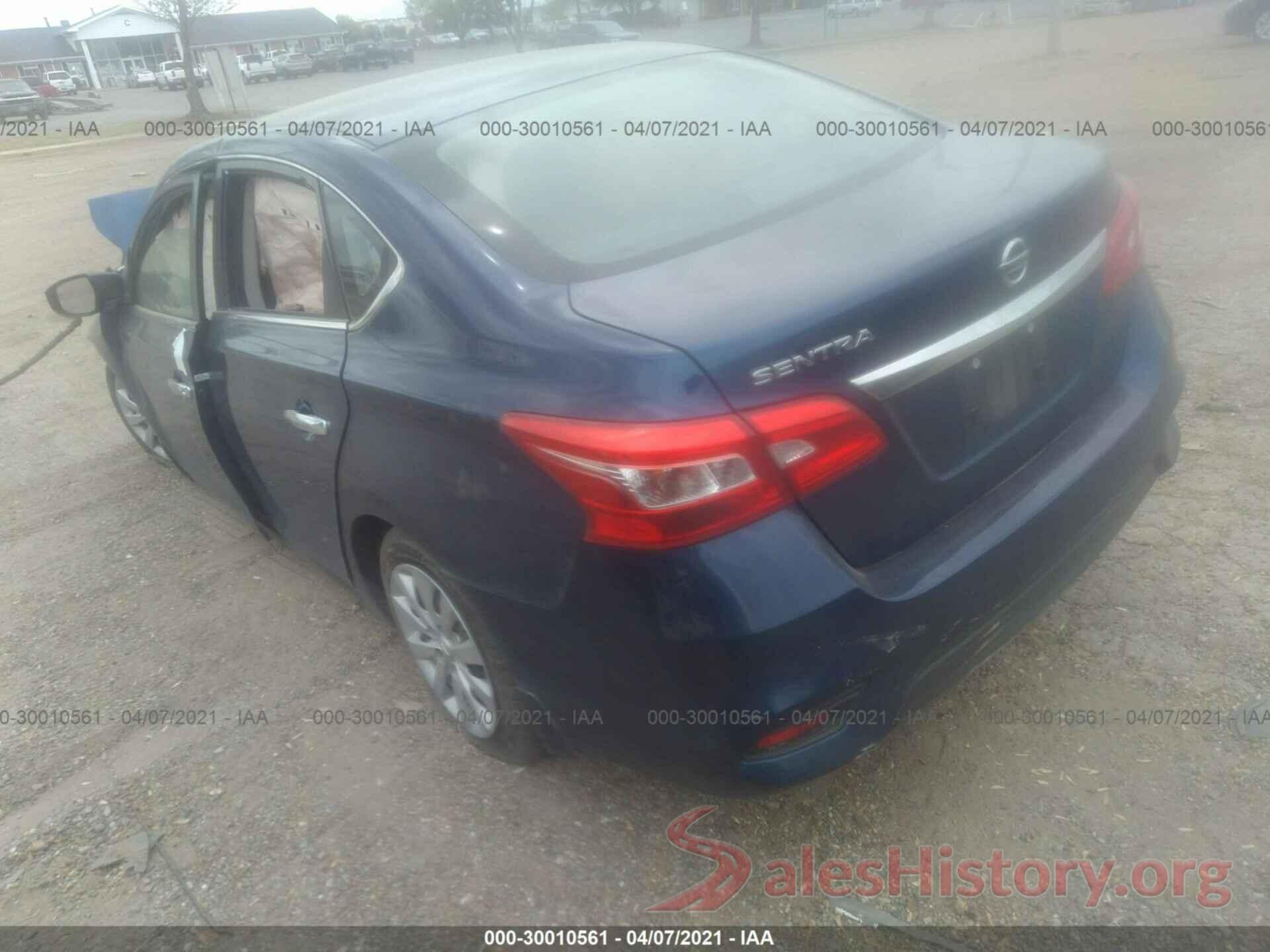 3N1AB7AP4HY350206 2017 NISSAN SENTRA