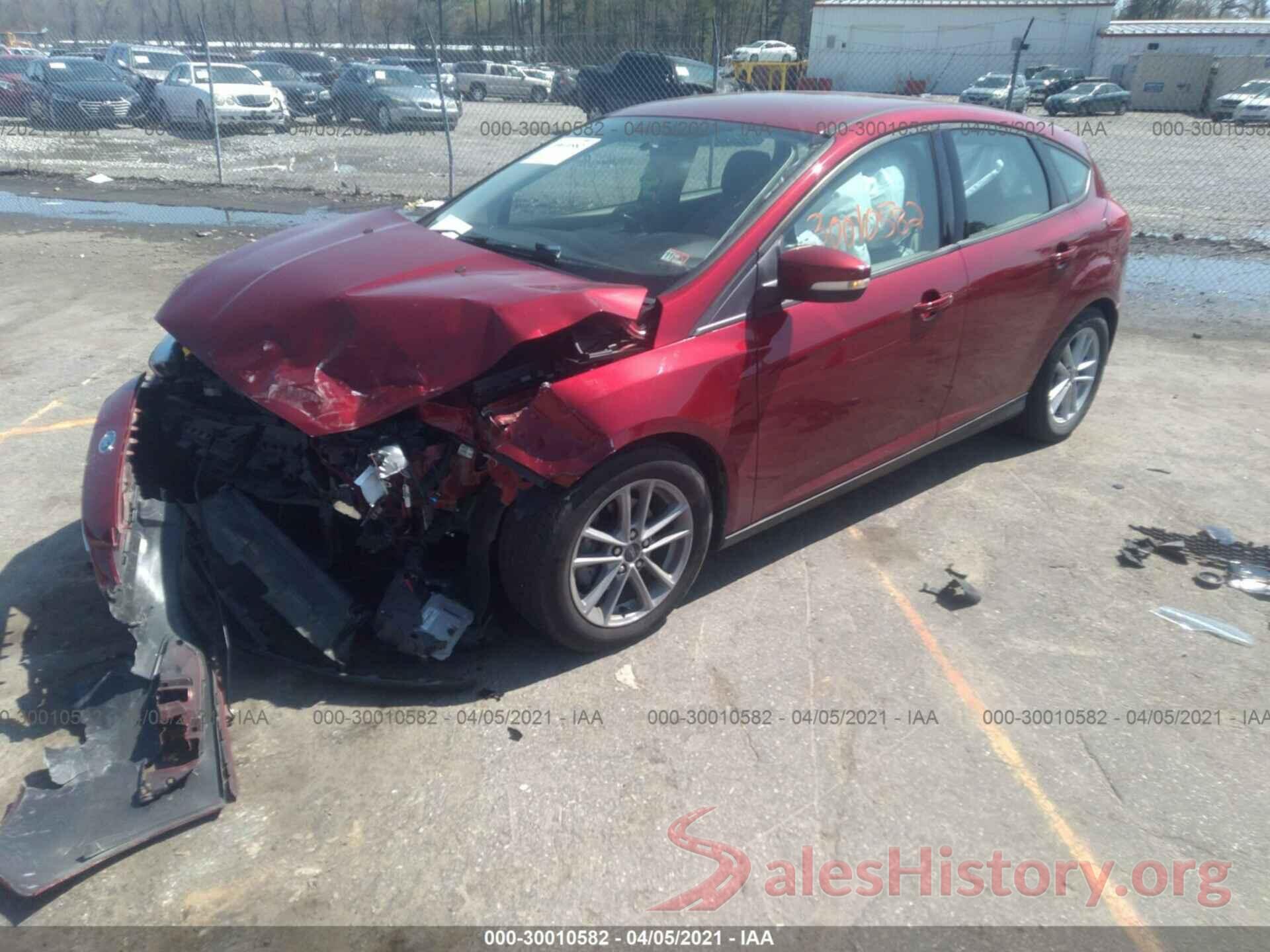 1FADP3K27GL402836 2016 FORD FOCUS