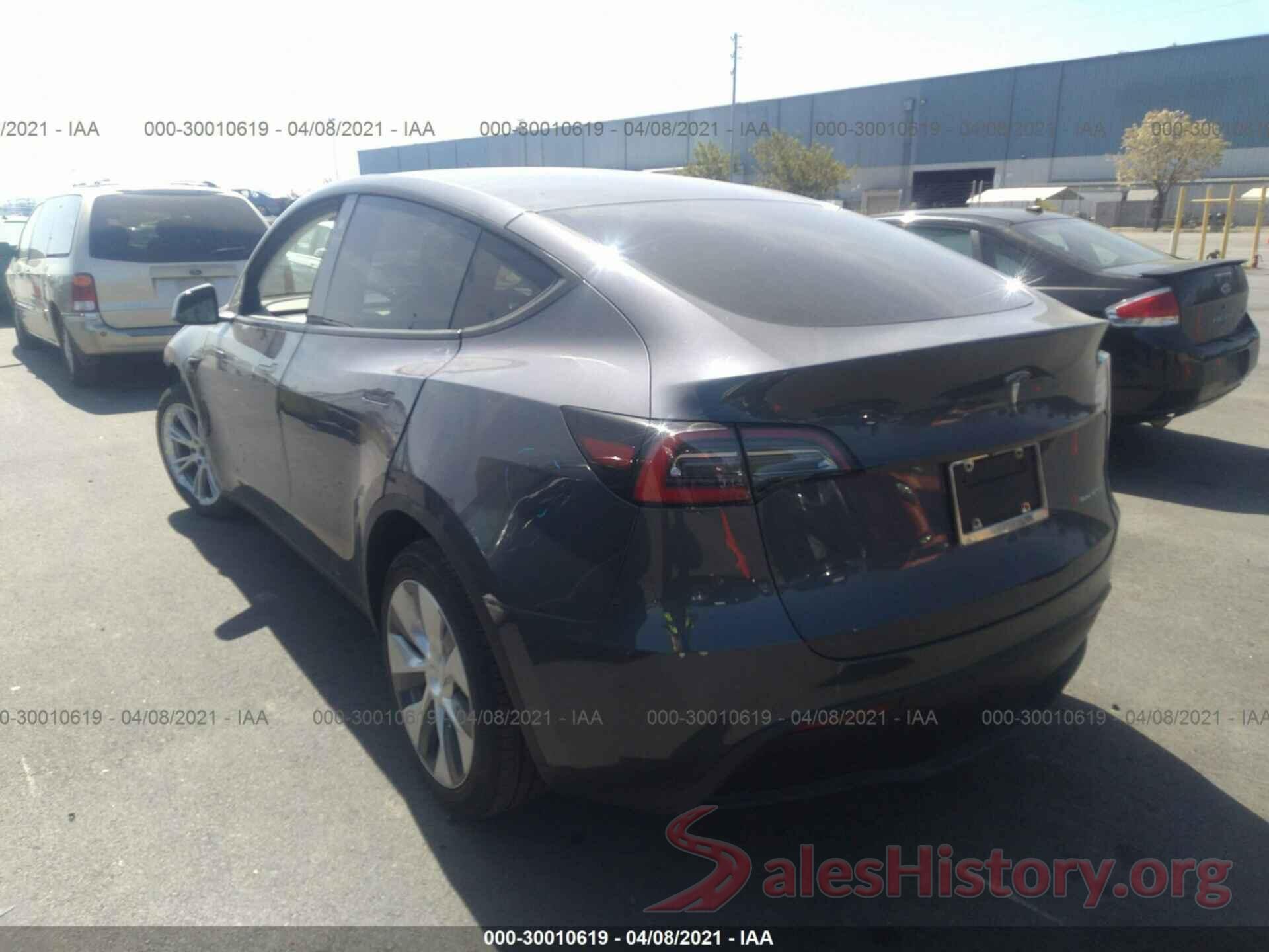 5YJYGDEE5MF098525 2021 TESLA MODEL Y