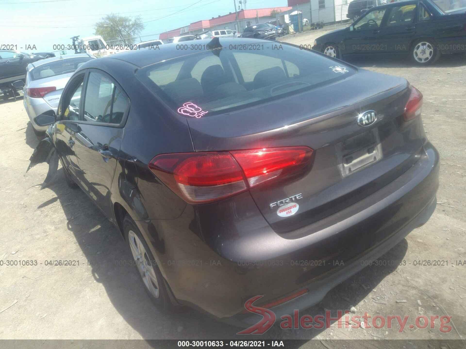 3KPFK4A78HE129128 2017 KIA FORTE