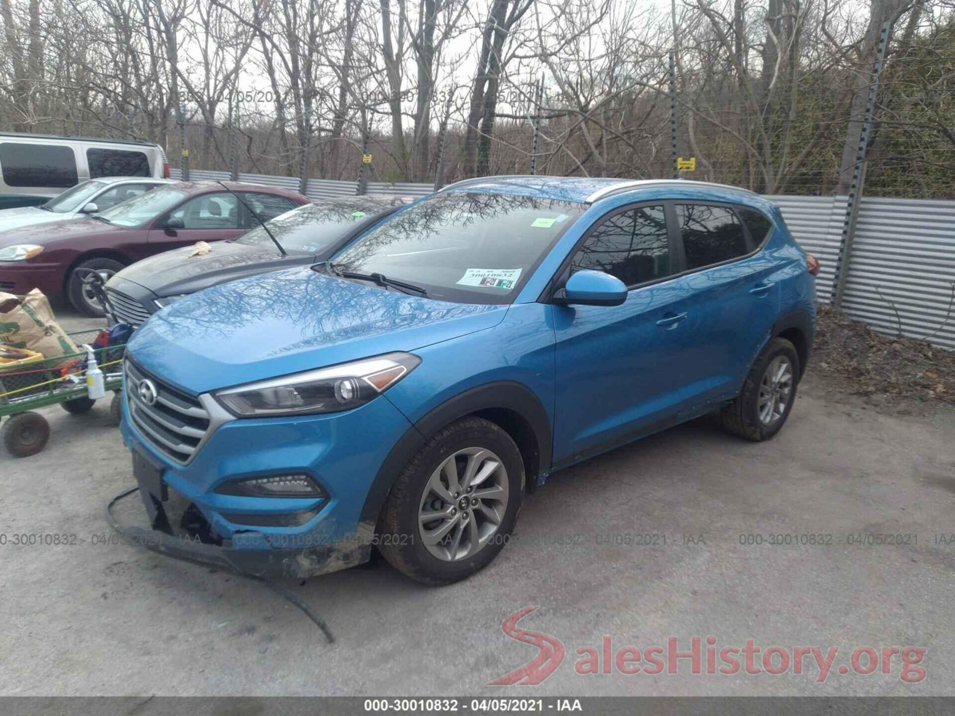 KM8J3CA40JU659426 2018 HYUNDAI TUCSON