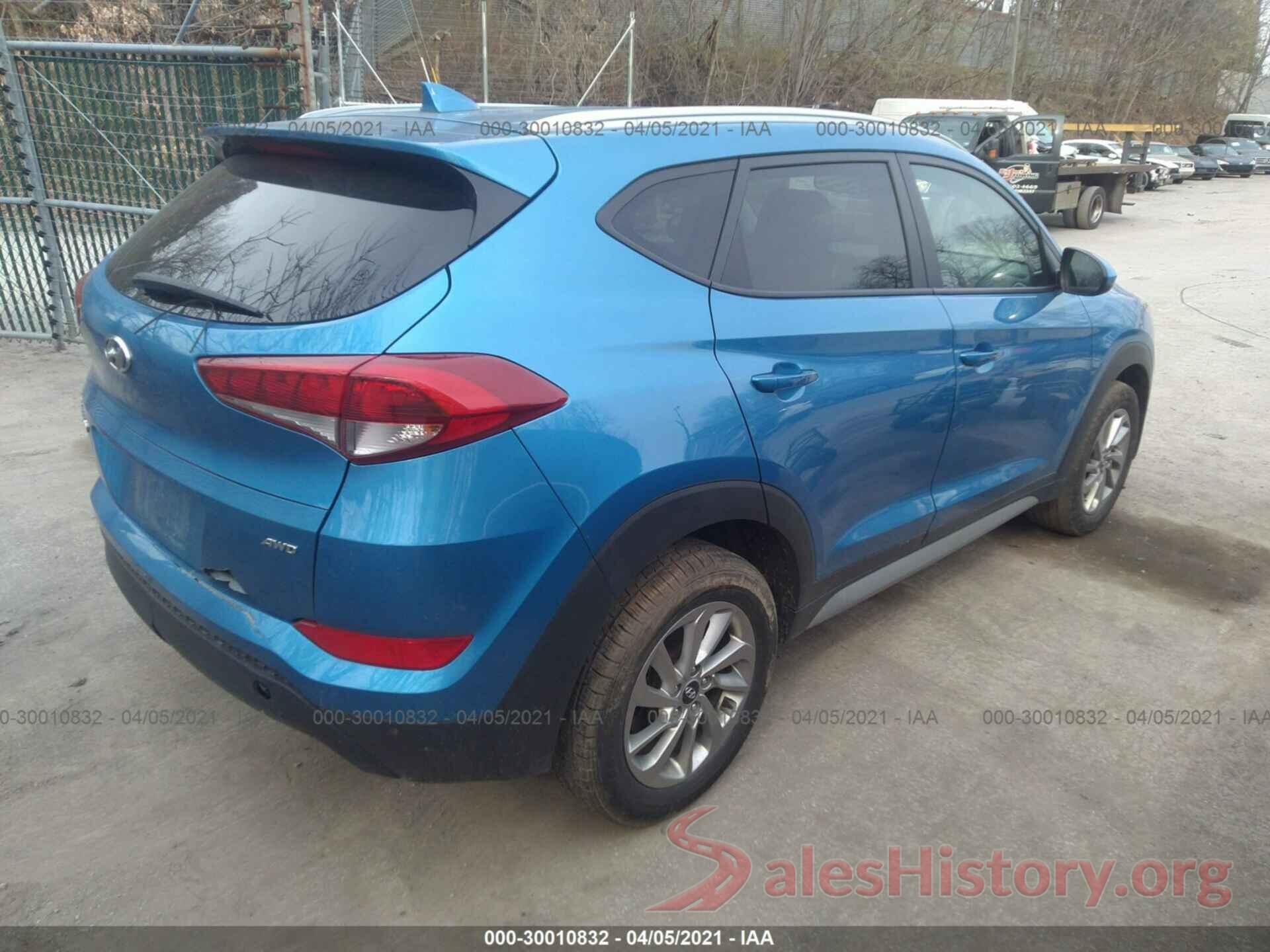 KM8J3CA40JU659426 2018 HYUNDAI TUCSON