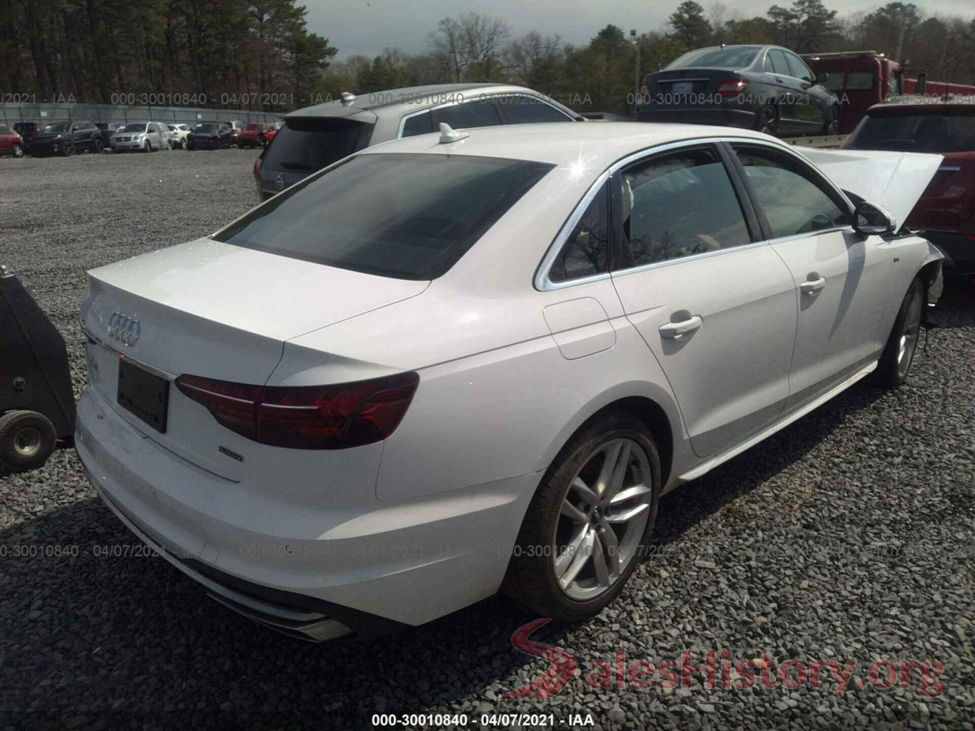 WAUENAF49LA074830 2020 AUDI A4