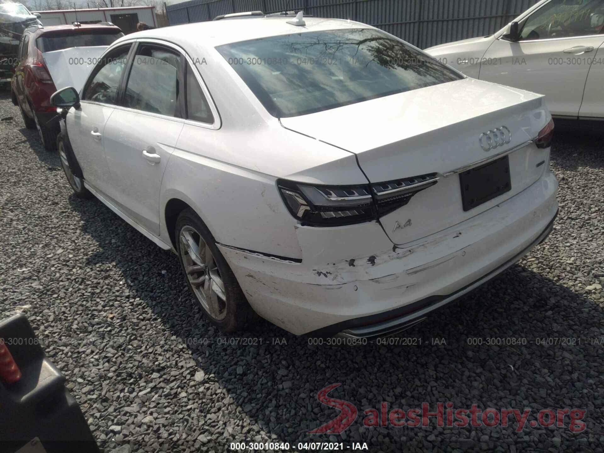 WAUENAF49LA074830 2020 AUDI A4