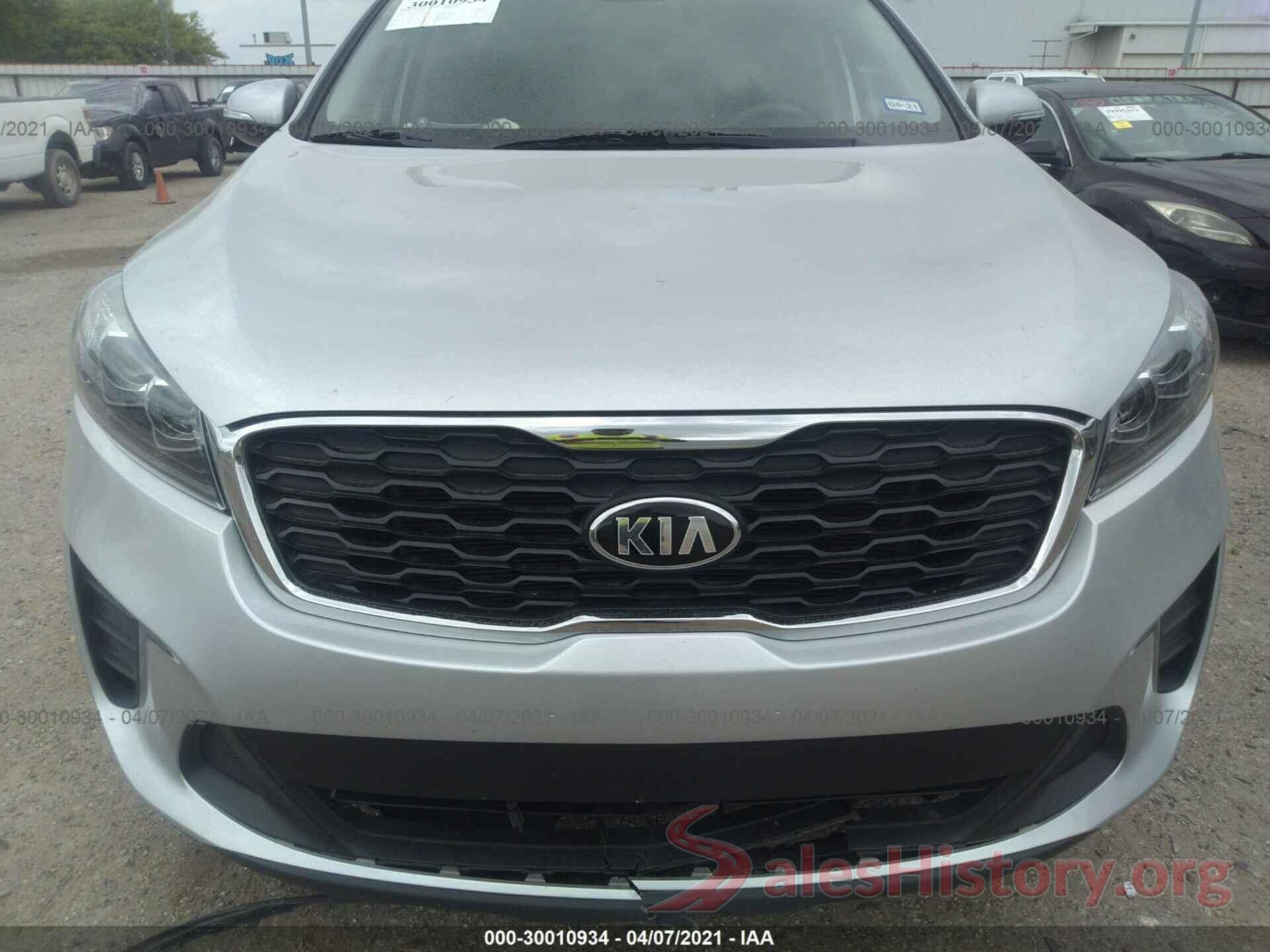 5XYPG4A56KG579195 2019 KIA SORENTO