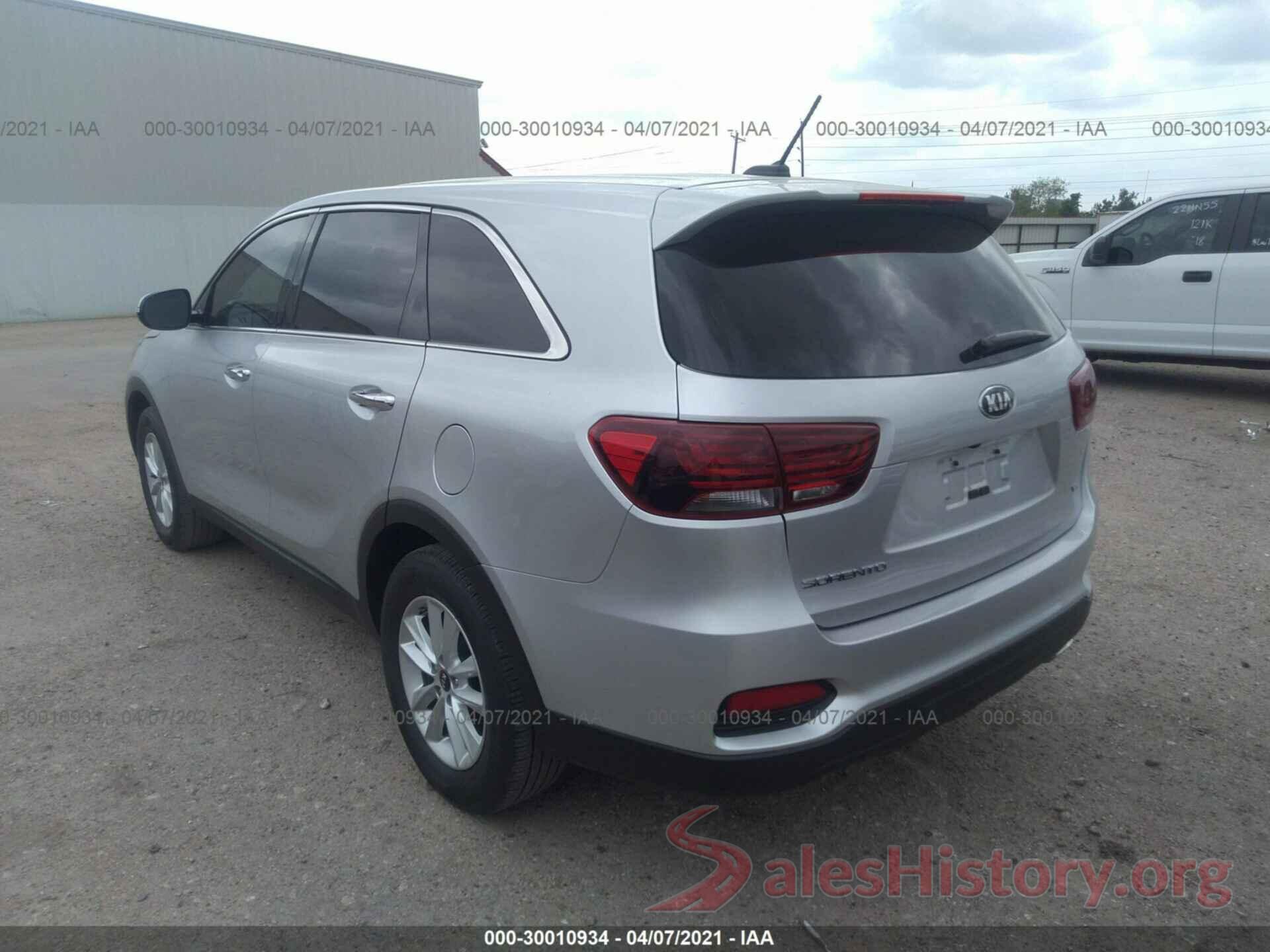 5XYPG4A56KG579195 2019 KIA SORENTO