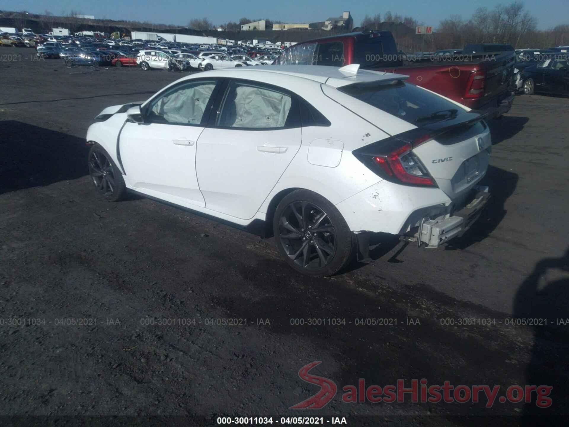 SHHFK7H40JU425305 2018 HONDA CIVIC HATCHBACK