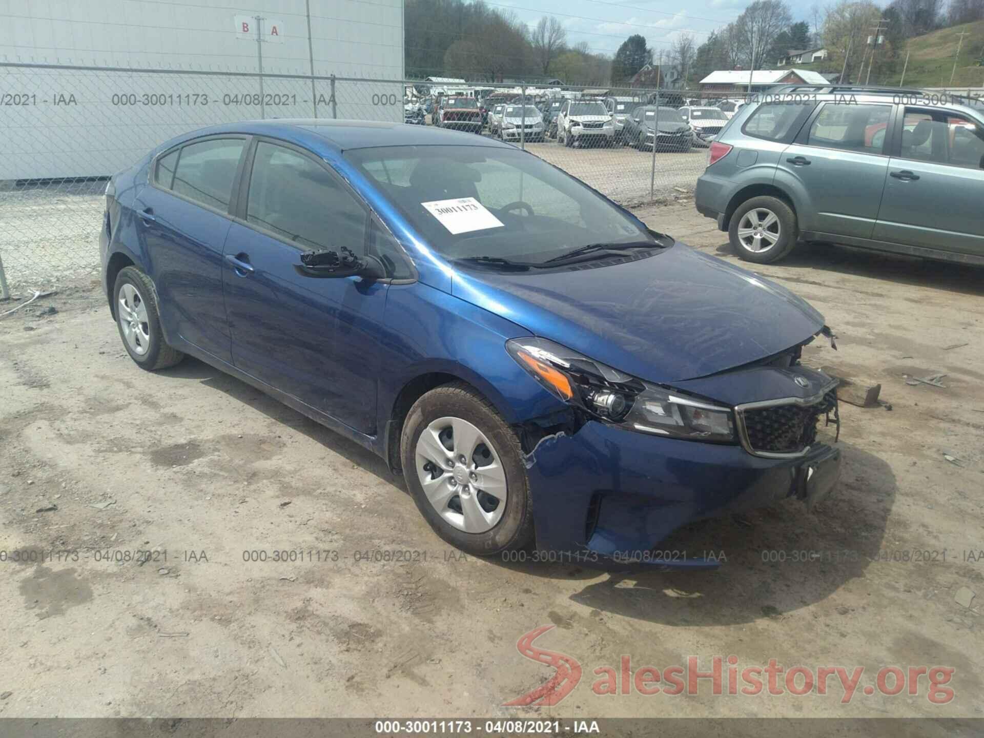 3KPFL4A74JE196134 2018 KIA FORTE