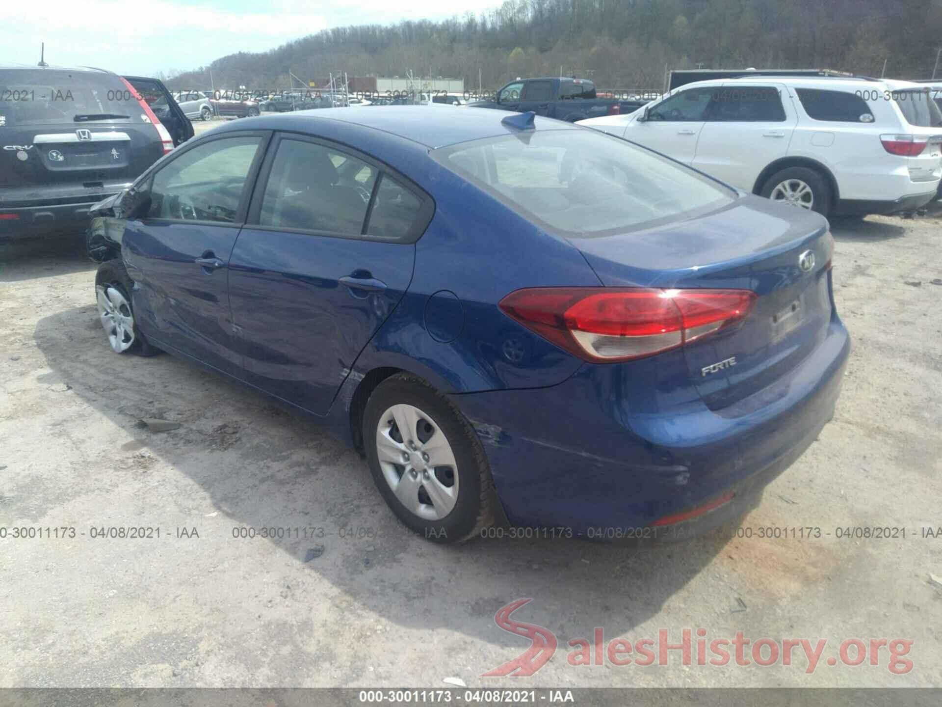 3KPFL4A74JE196134 2018 KIA FORTE