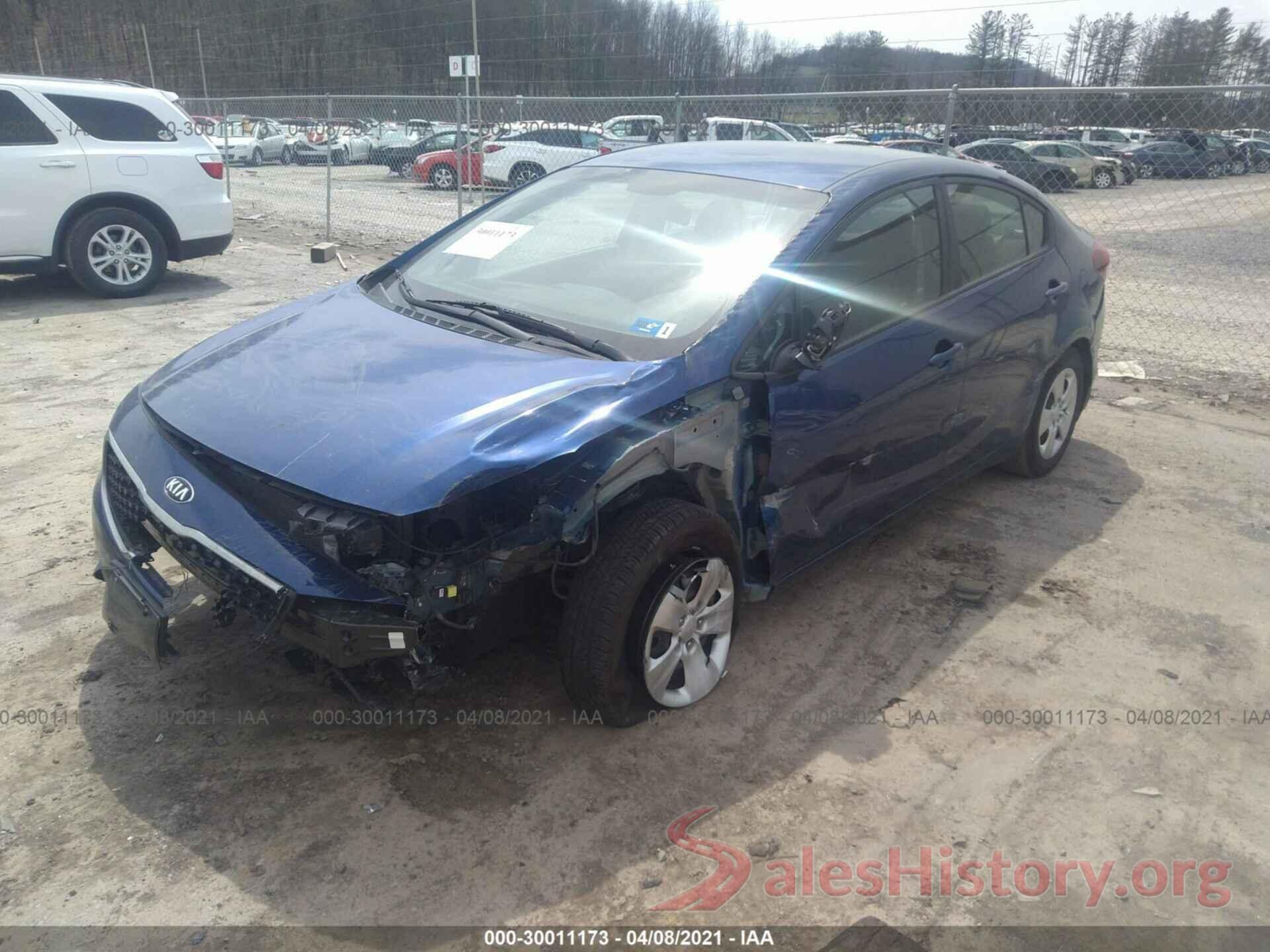 3KPFL4A74JE196134 2018 KIA FORTE