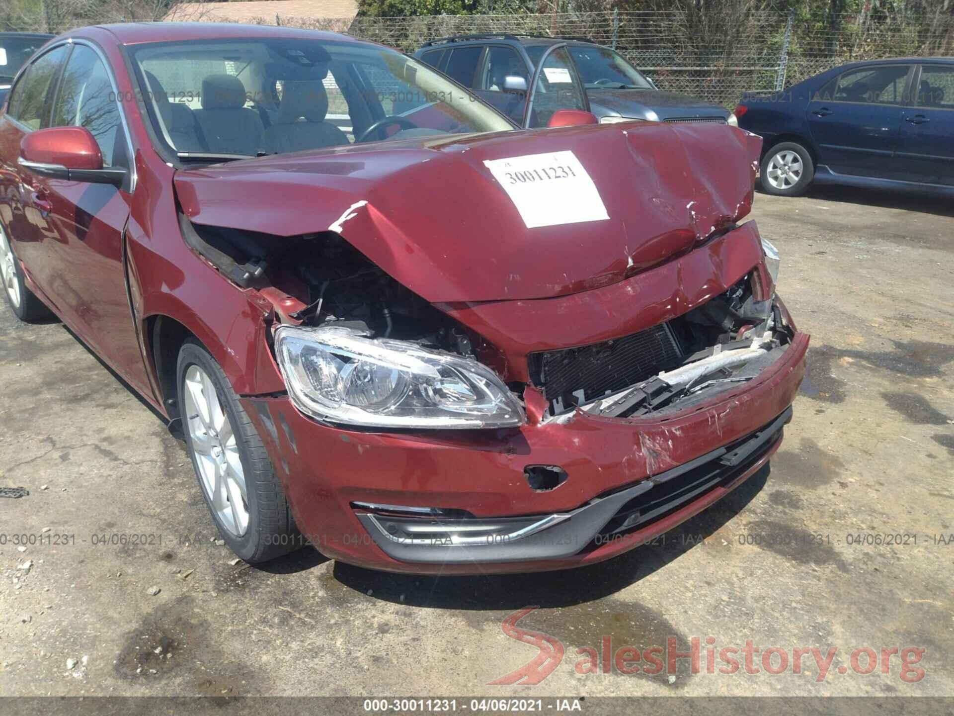 YV126MFK7G2391499 2016 VOLVO S60