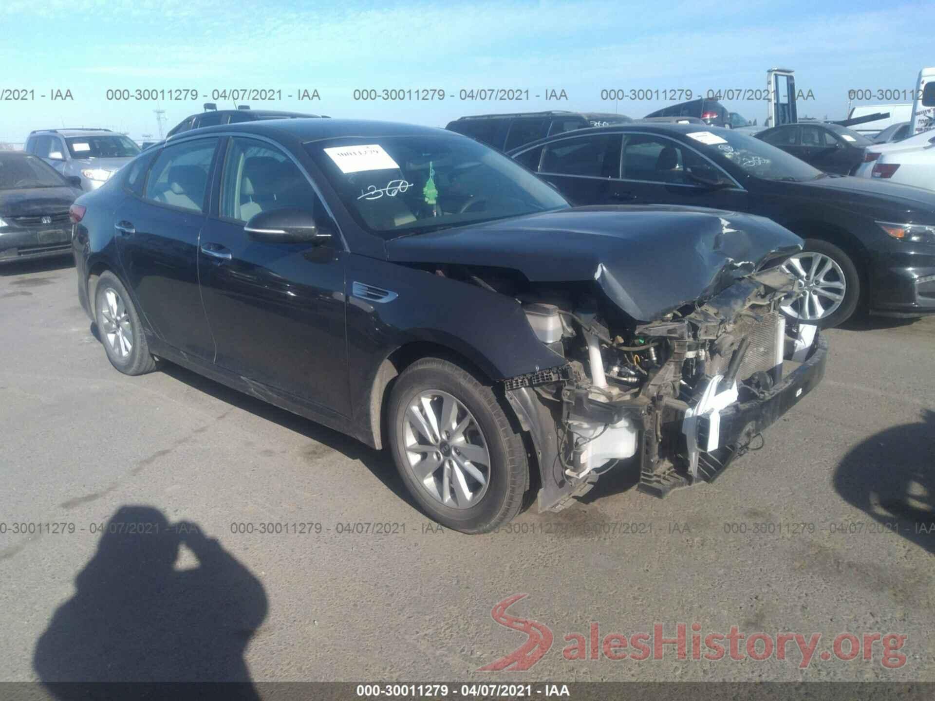 KNAGT4L3XG5091209 2016 KIA OPTIMA