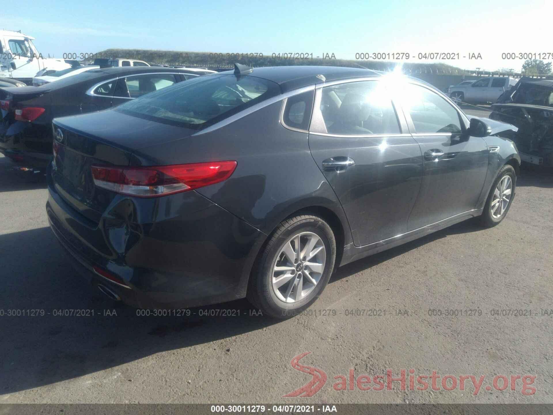 KNAGT4L3XG5091209 2016 KIA OPTIMA