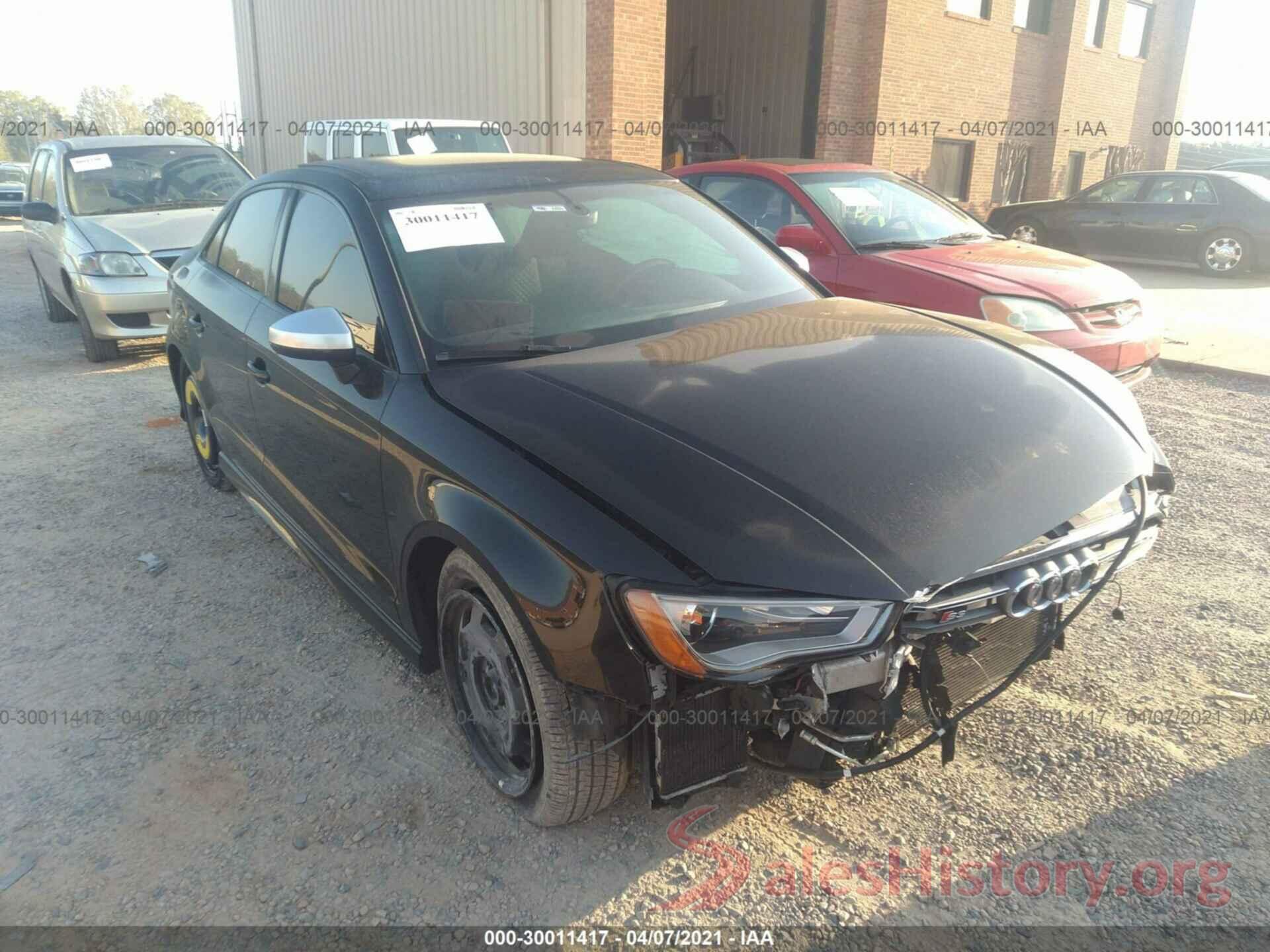 WAUB1GFFXG1073906 2016 AUDI S3