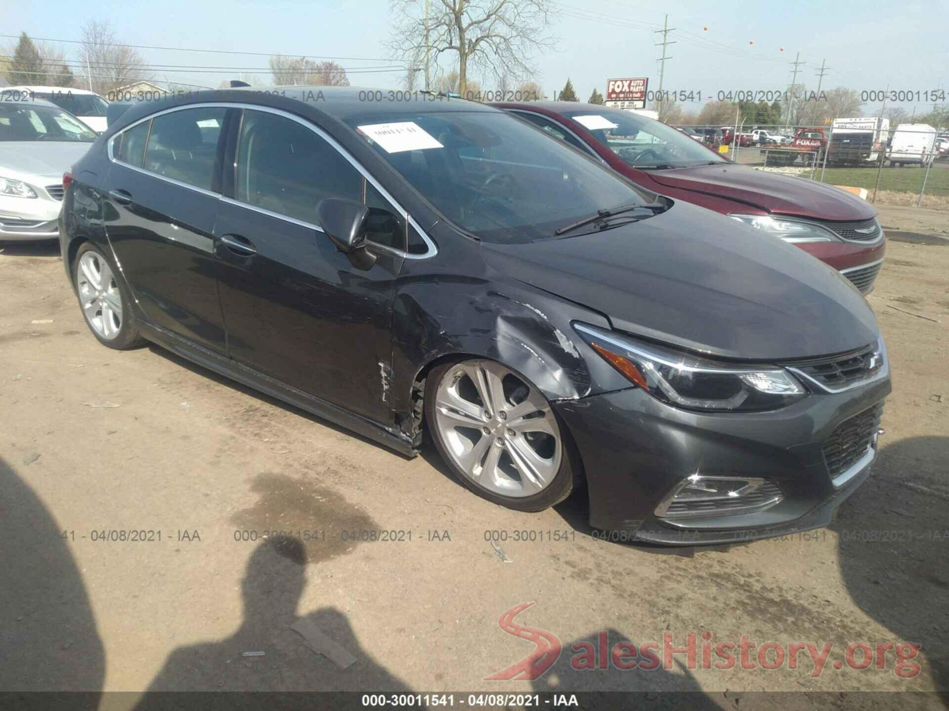 3G1BF6SM8HS590908 2017 CHEVROLET CRUZE