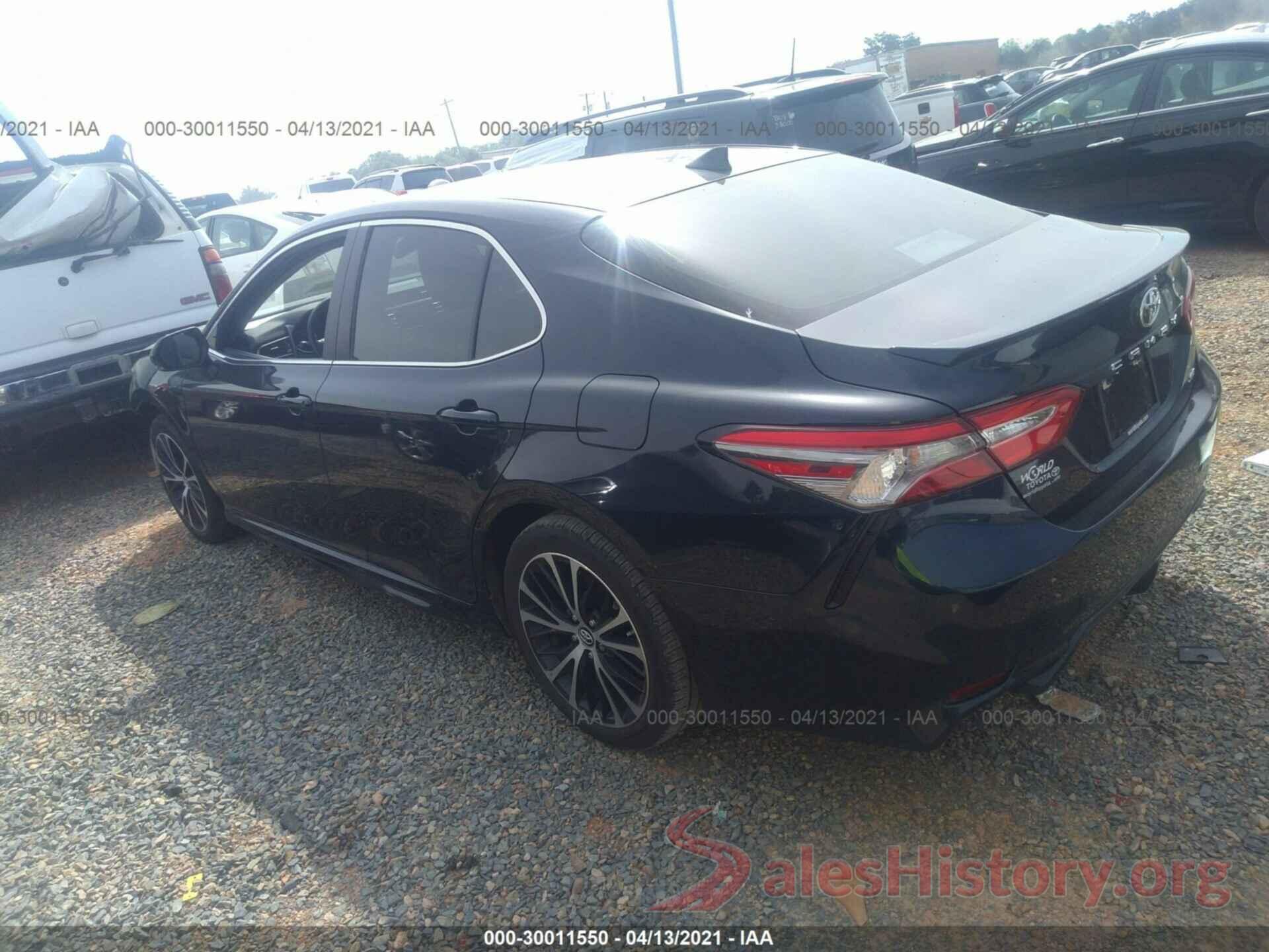 4T1B11HK7KU830807 2019 TOYOTA CAMRY