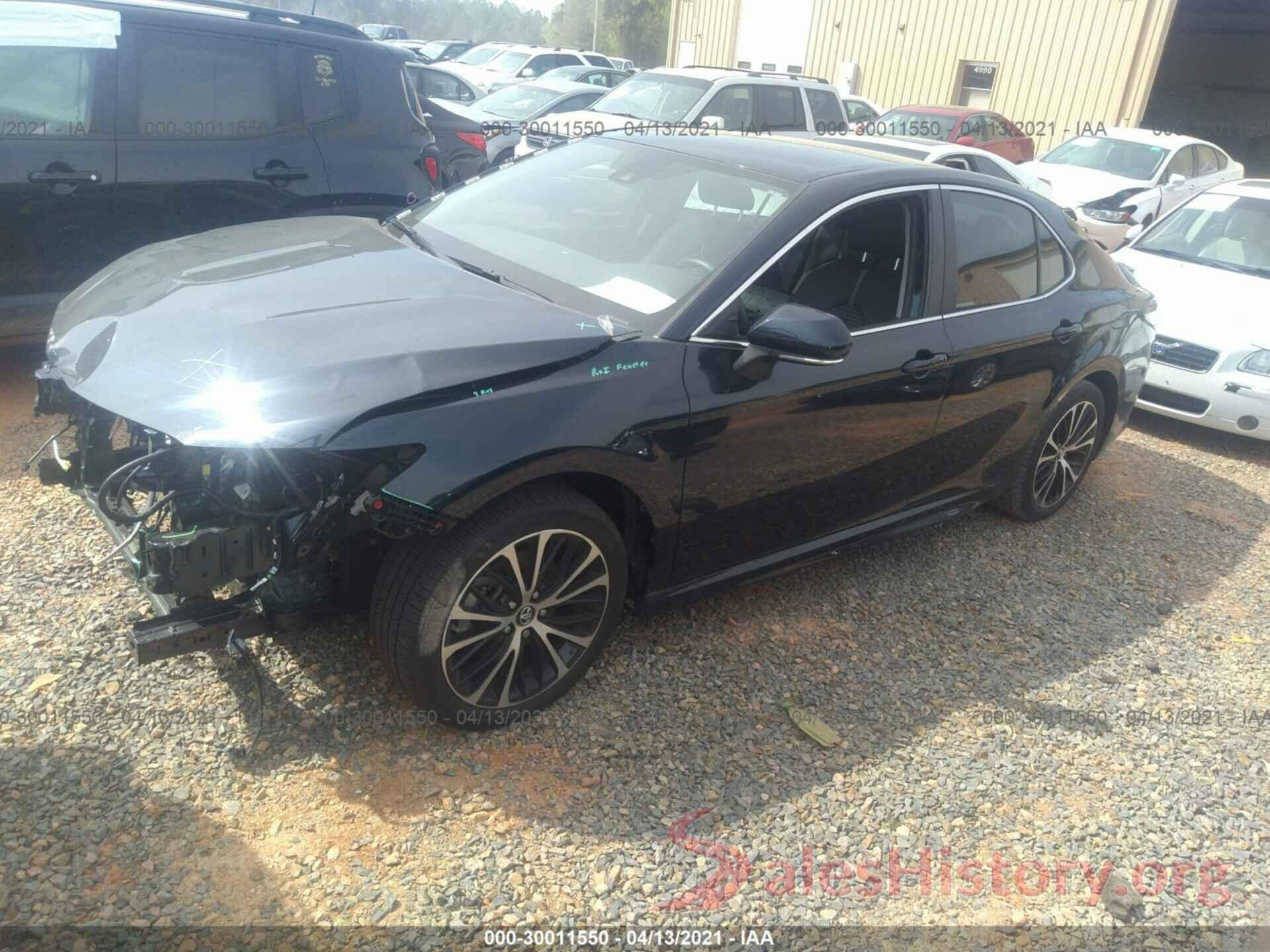 4T1B11HK7KU830807 2019 TOYOTA CAMRY