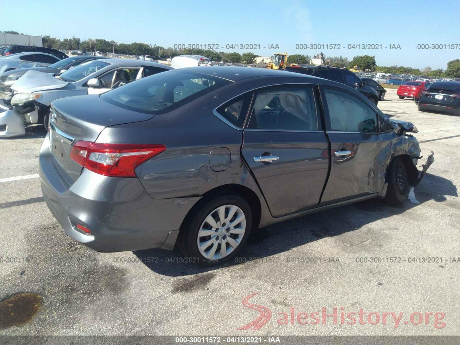 3N1AB7AP2KY272127 2019 NISSAN SENTRA