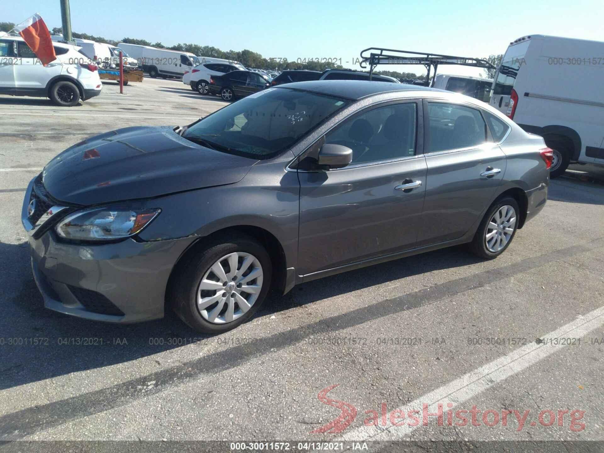 3N1AB7AP2KY272127 2019 NISSAN SENTRA